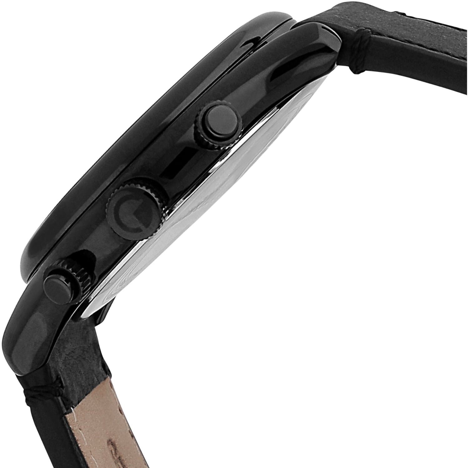 Sector Multifunktionsuhr Sector Herren Armbanduhr Multifunktion, (Multifunktionsuhr), Herren Armbanduhr rund, groß (ca. 45mm) Lederarmband schwarz, Fashion