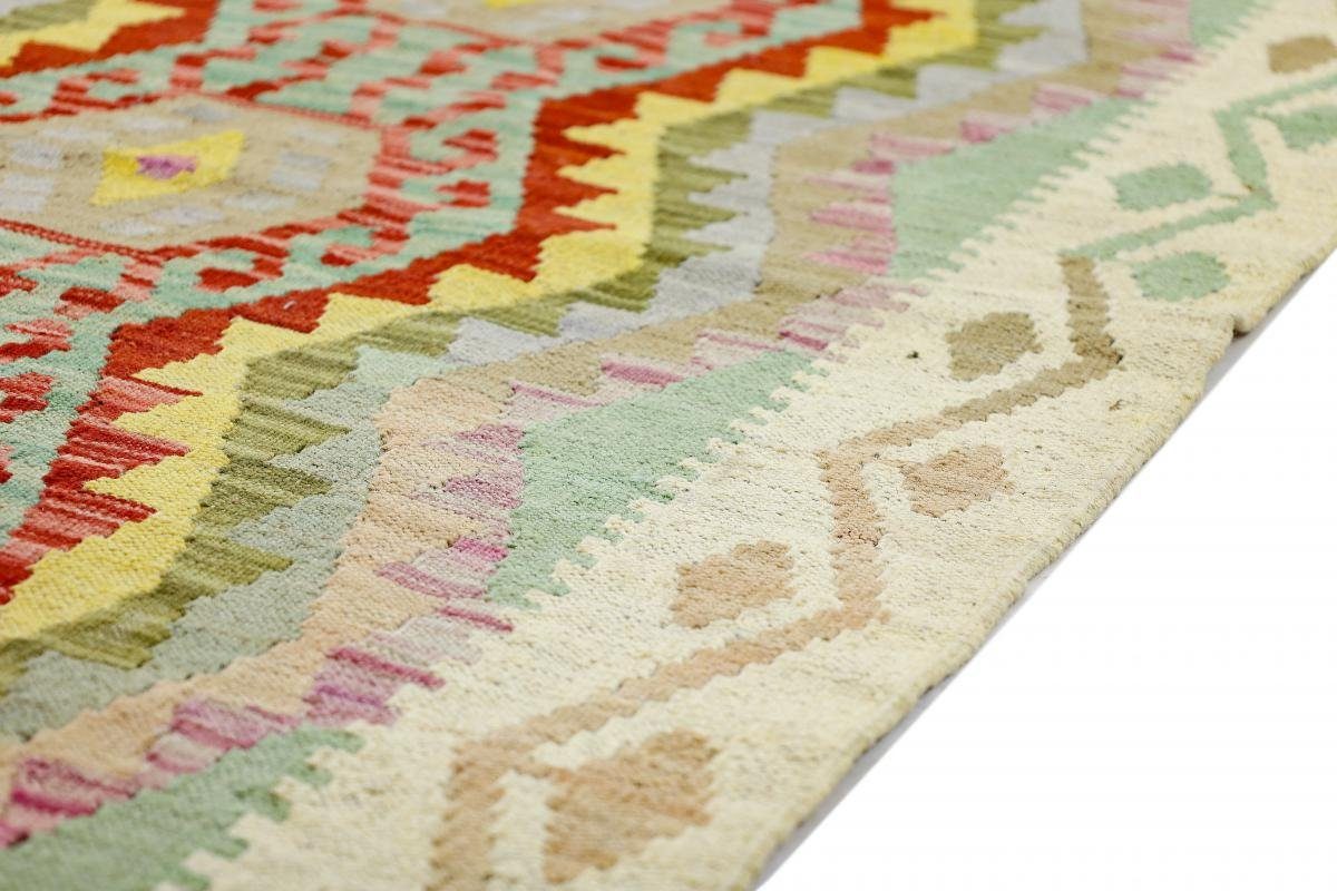 Orientteppich Kelim Afghan 3 Nain Handgewebter Trading, mm Höhe: rechteckig, Orientteppich, 90x125