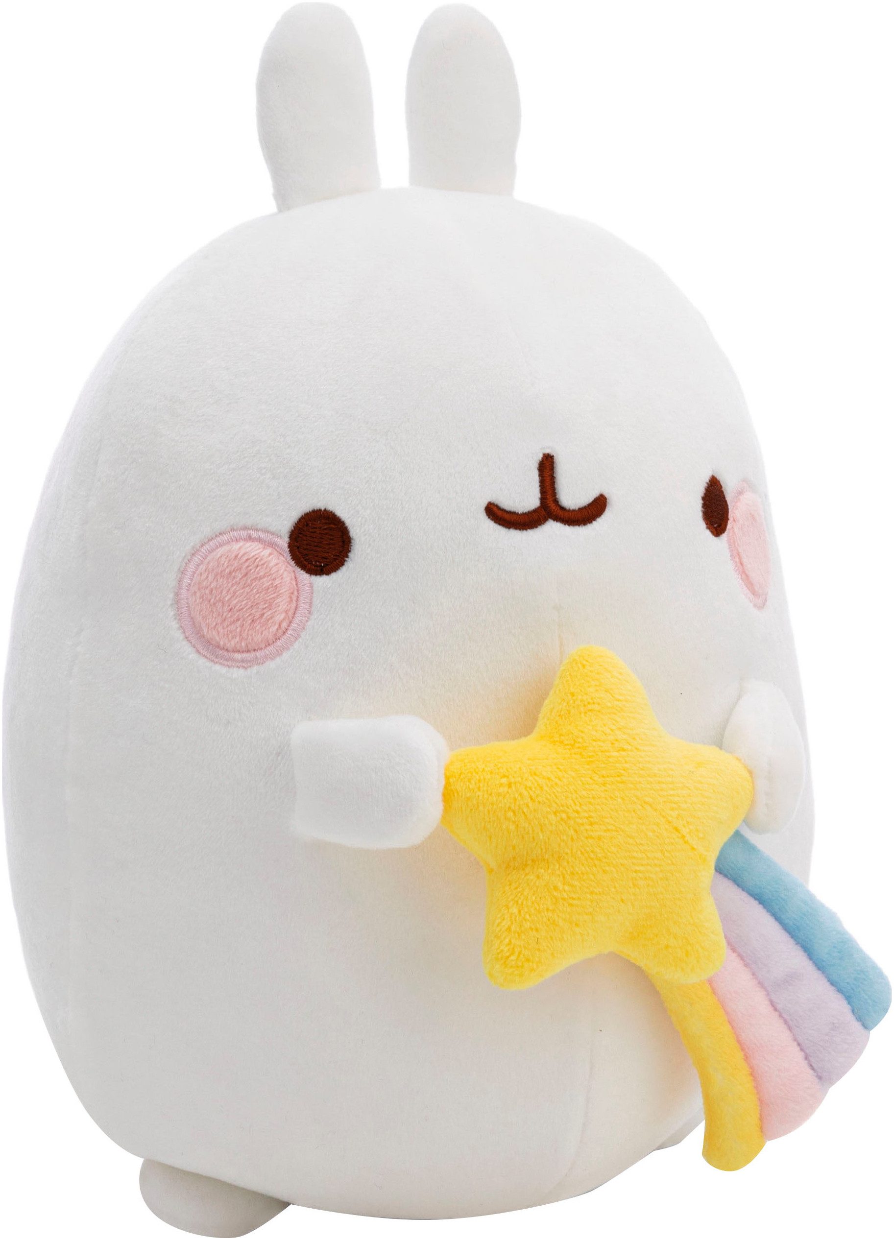 Nici Kuscheltier Molang, Molang mit Sternschnuppe, 24 cm, in Geschenkverpackung