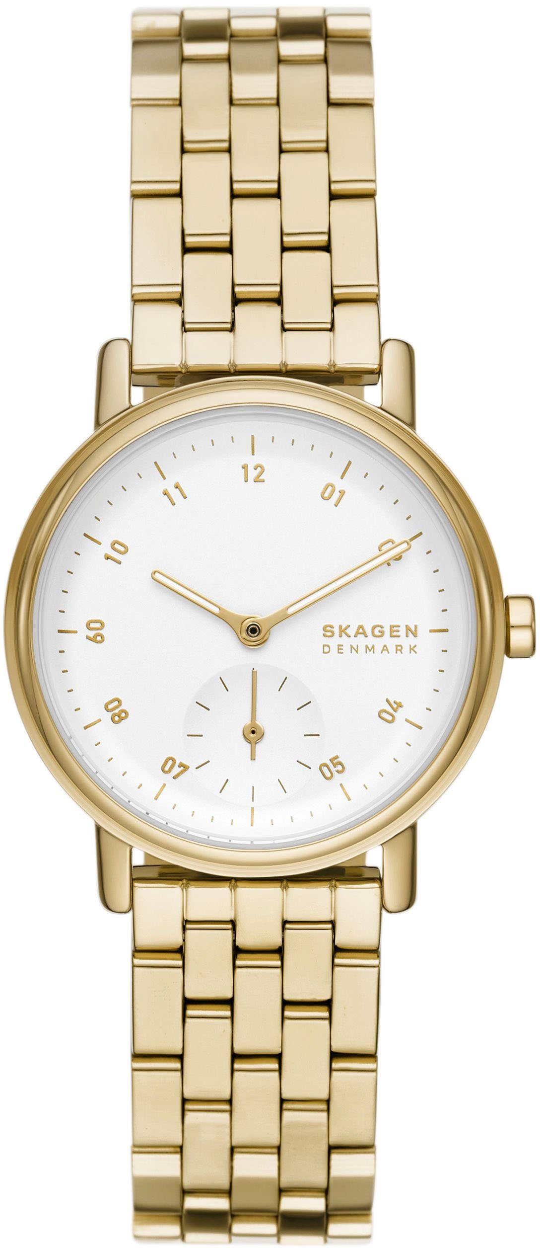 Skagen Quarzuhr KUPPEL LILLE, SKW3102, Gehäuse aus Edelstahl, Gehäuse-Ø ca.  32 mm