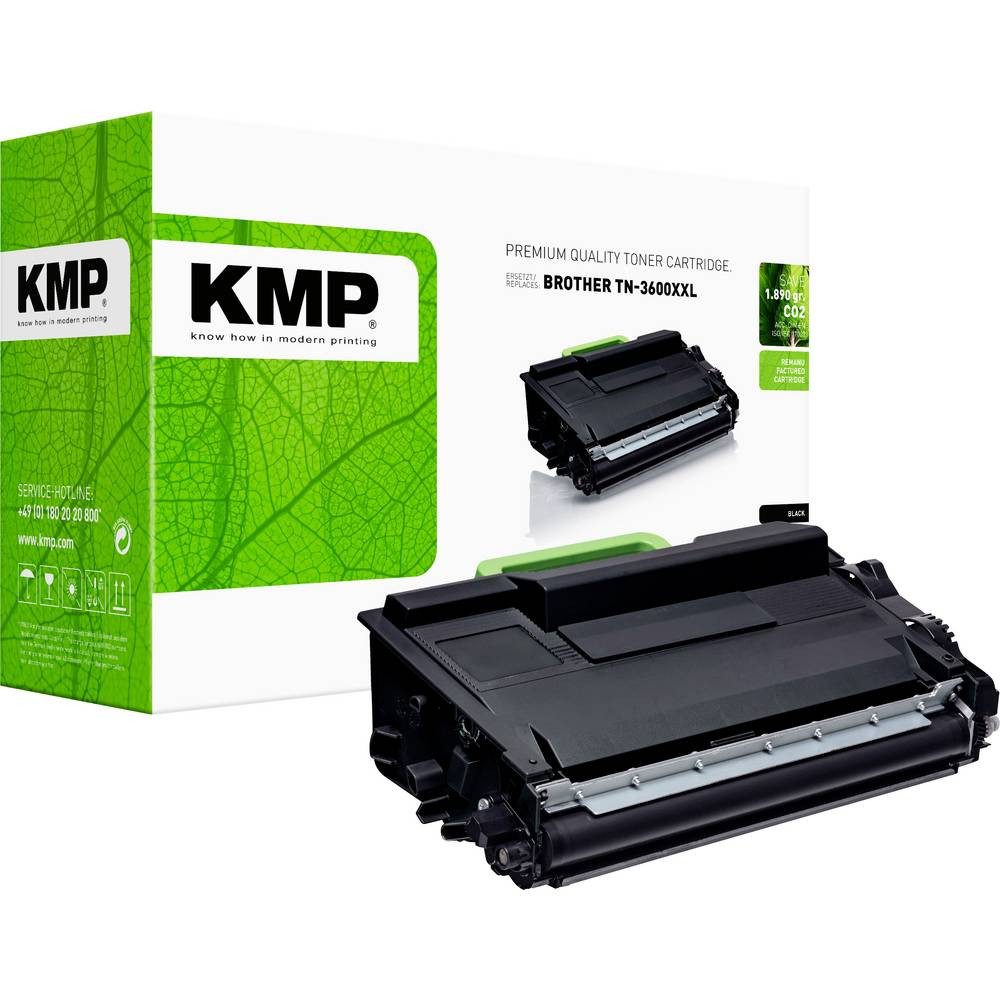 KMP Tonerpatrone Toner Schwarz 110000 Seiten TN3600XXL 1272,5000
