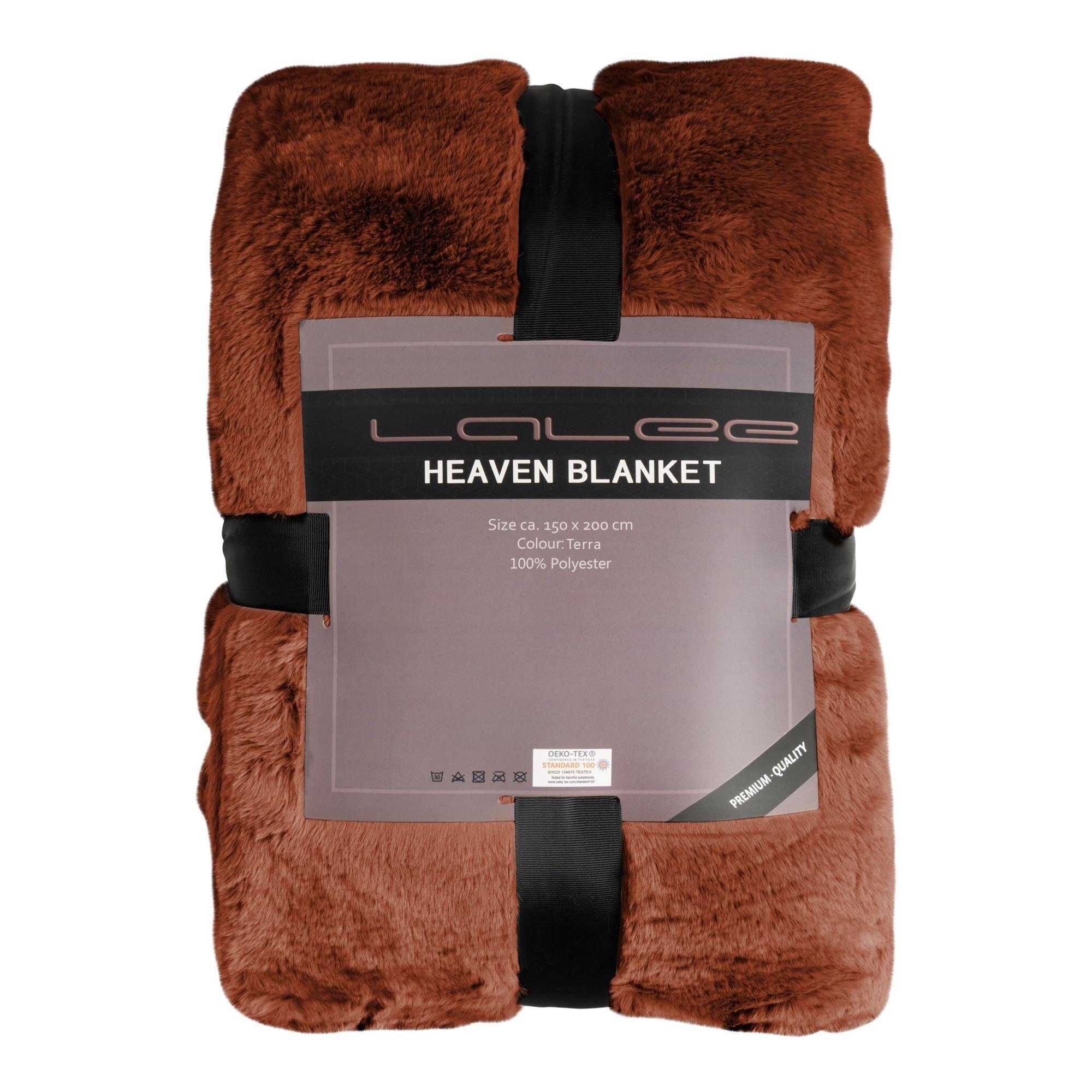 Wohndecke HEAVEN, GMD Living, flauschige Wohndecke in Felloptik, 150 x 200 günstig online kaufen