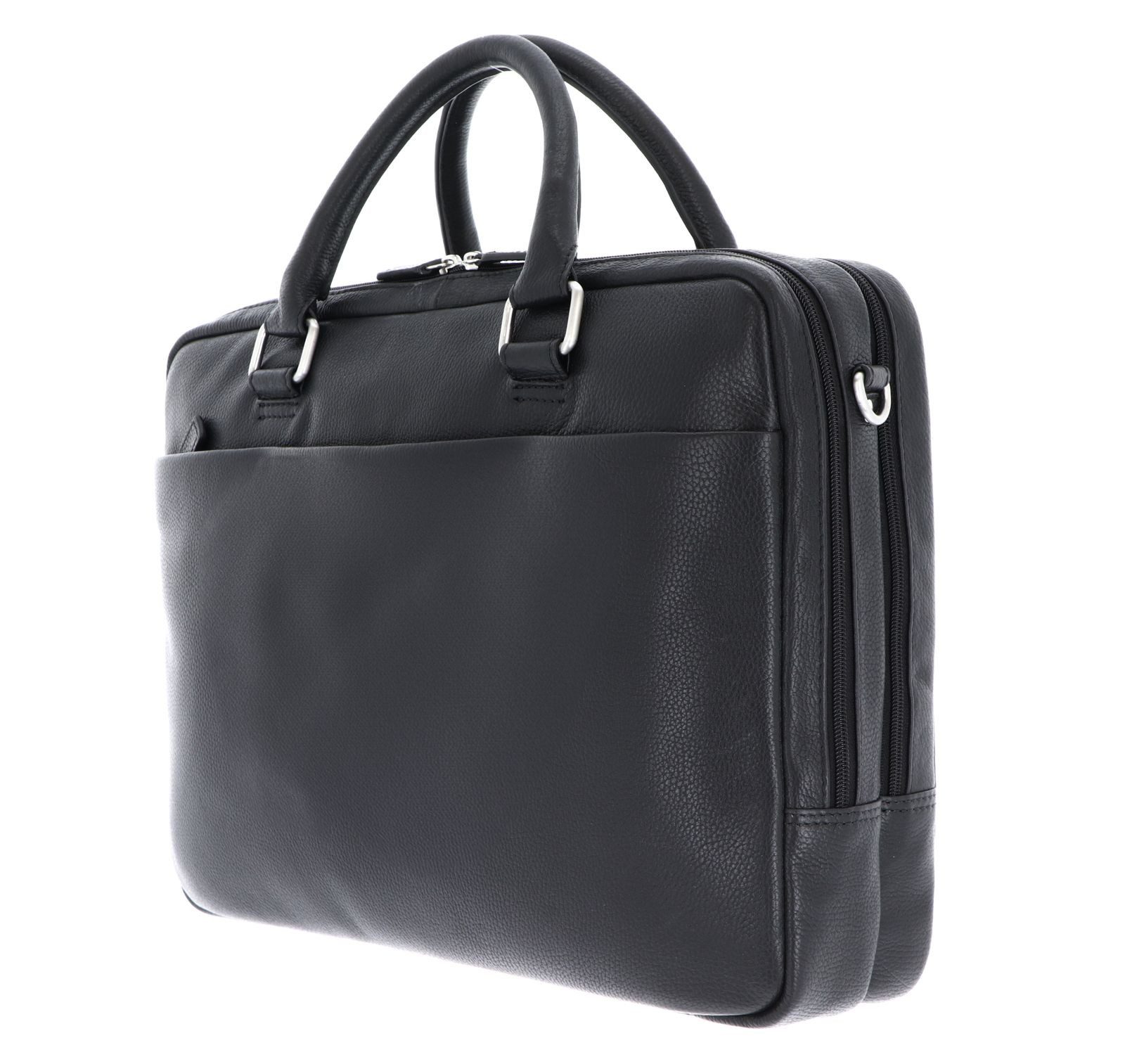 Leonhard Heyden Businesstasche RV-Aktenmappe 2 Fächer 7212 (Set, 2-tlg), aus echtem Rindsleder