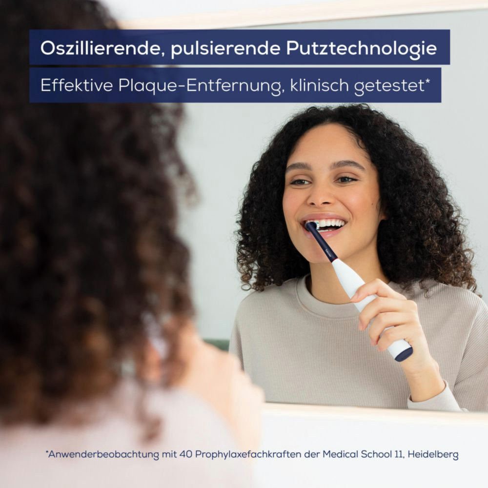 BEURER Elektrische Zahnbürste TB 15, zur Plaque-Entfernung, Aufsteckbürsten: 1 St., Klinisch getestet, mit 2-Minuten Timer und Abschaltautomatik