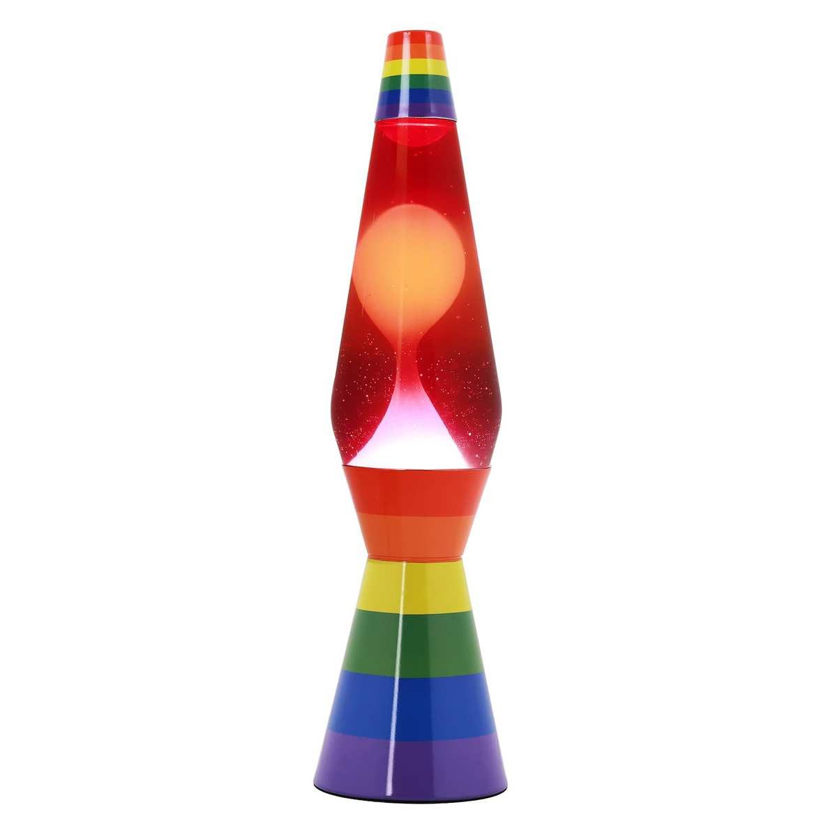 I-TOTAL Lavalampe I-TOTAL® Lavalampe Magie Lavaspektakel Einzigartig Love is Love