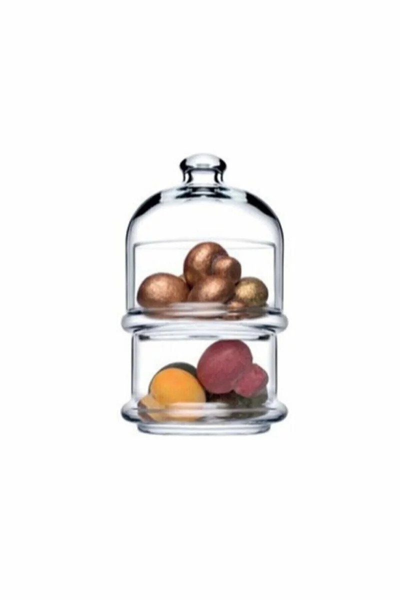 Pasabahce Dessertschale Pasabahce Villa Patisserie 9x16,5x9cm Glas 2er Schalen, (2-tlg)