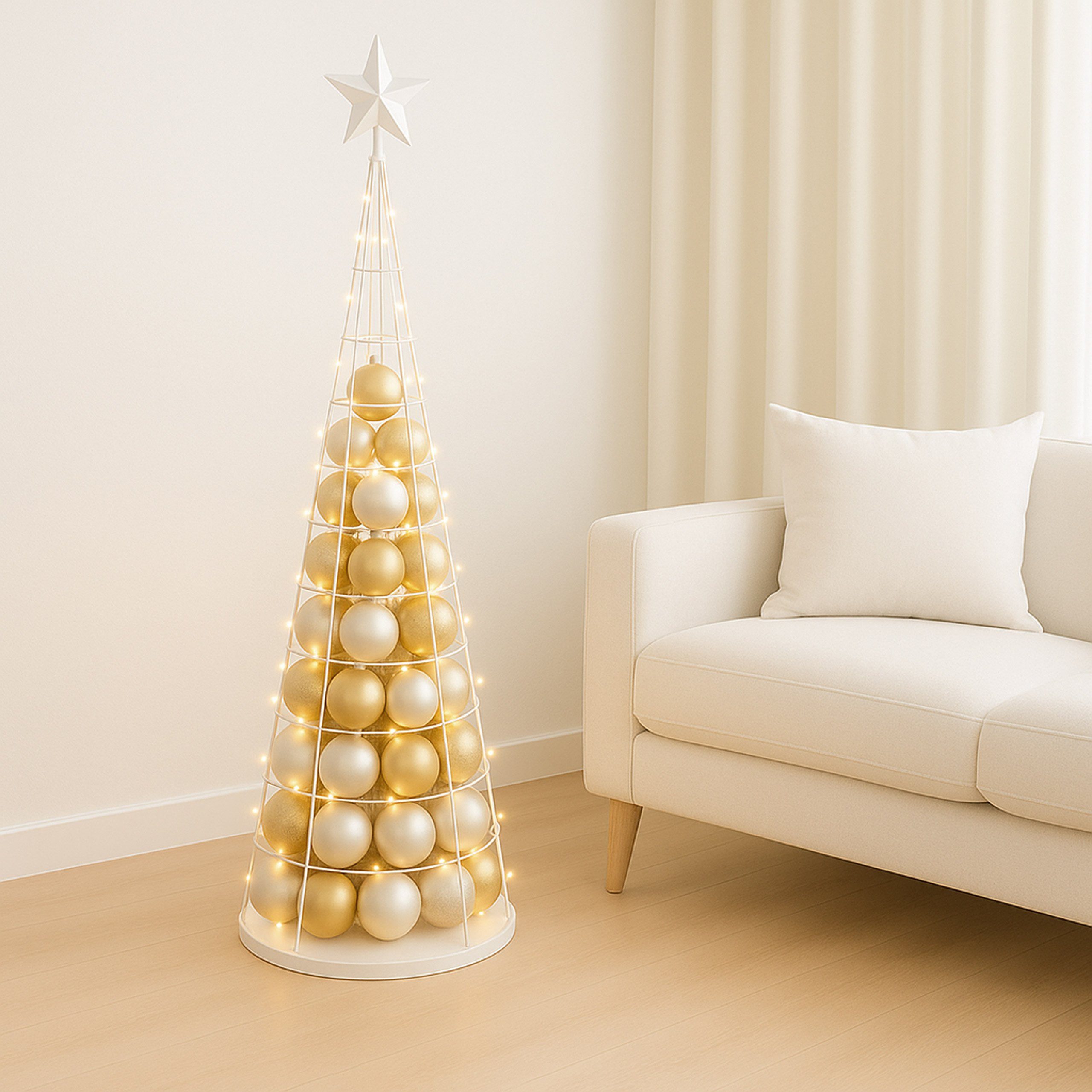 MCW Künstlicher Weihnachtsbaum MCW-O91-160, In unterschiedlichen Größen erhältlich