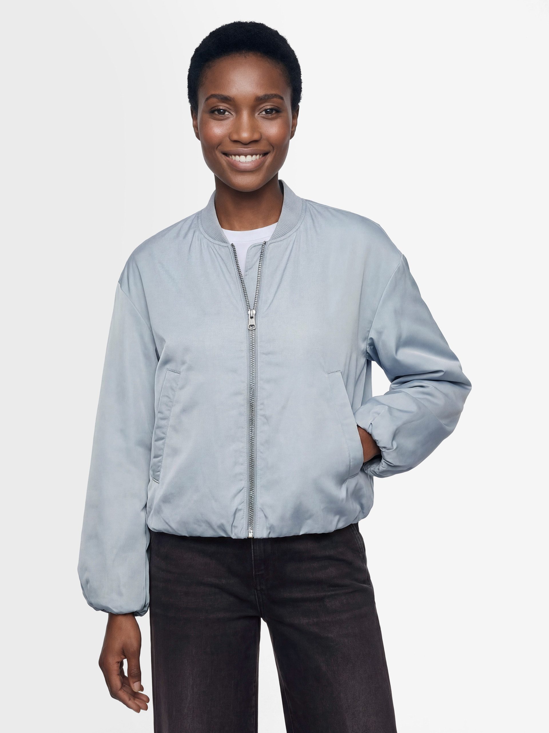 Outdoorjacke aus recyceltem Polyester