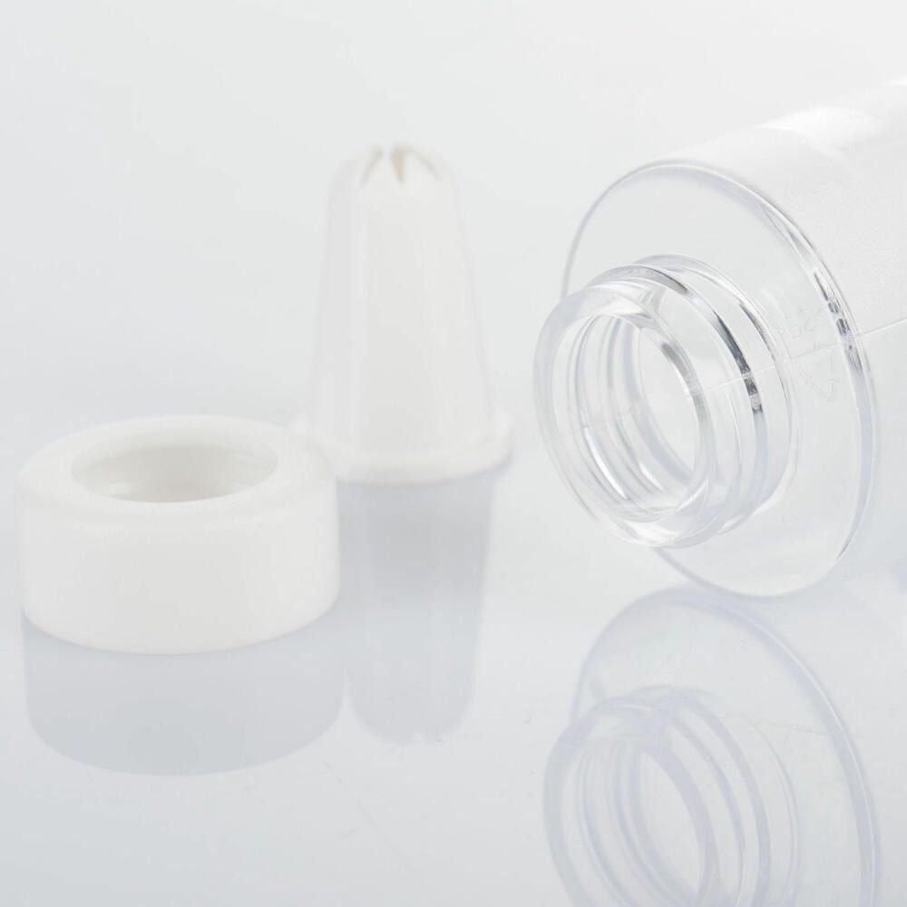 WESTMARK Spritzbeutel Garnierspritze, Mit 5 Tüllen, Füllmenge: 100 ml, Kunststoff, Transpare