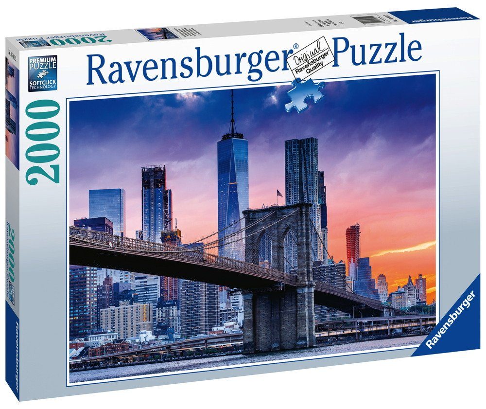 Ravensburger Puzzle 2000 Teile Ravensburger Puzzle Von Brooklyn nach Manhat günstig online kaufen