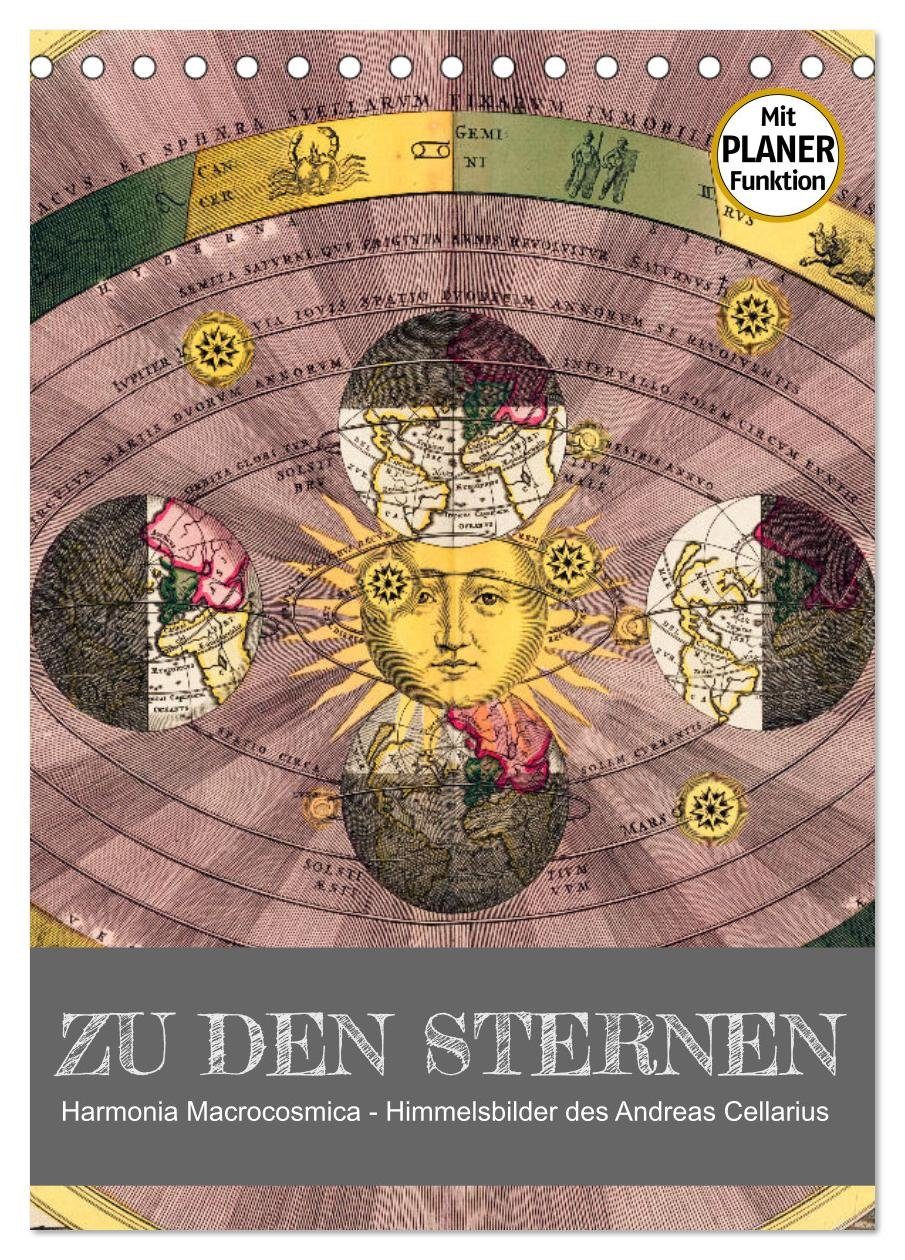 CALVENDO Wandkalender Zu den Sternen - mit Planerfunktion (Tischkalender 2027 DIN A5 hoch)