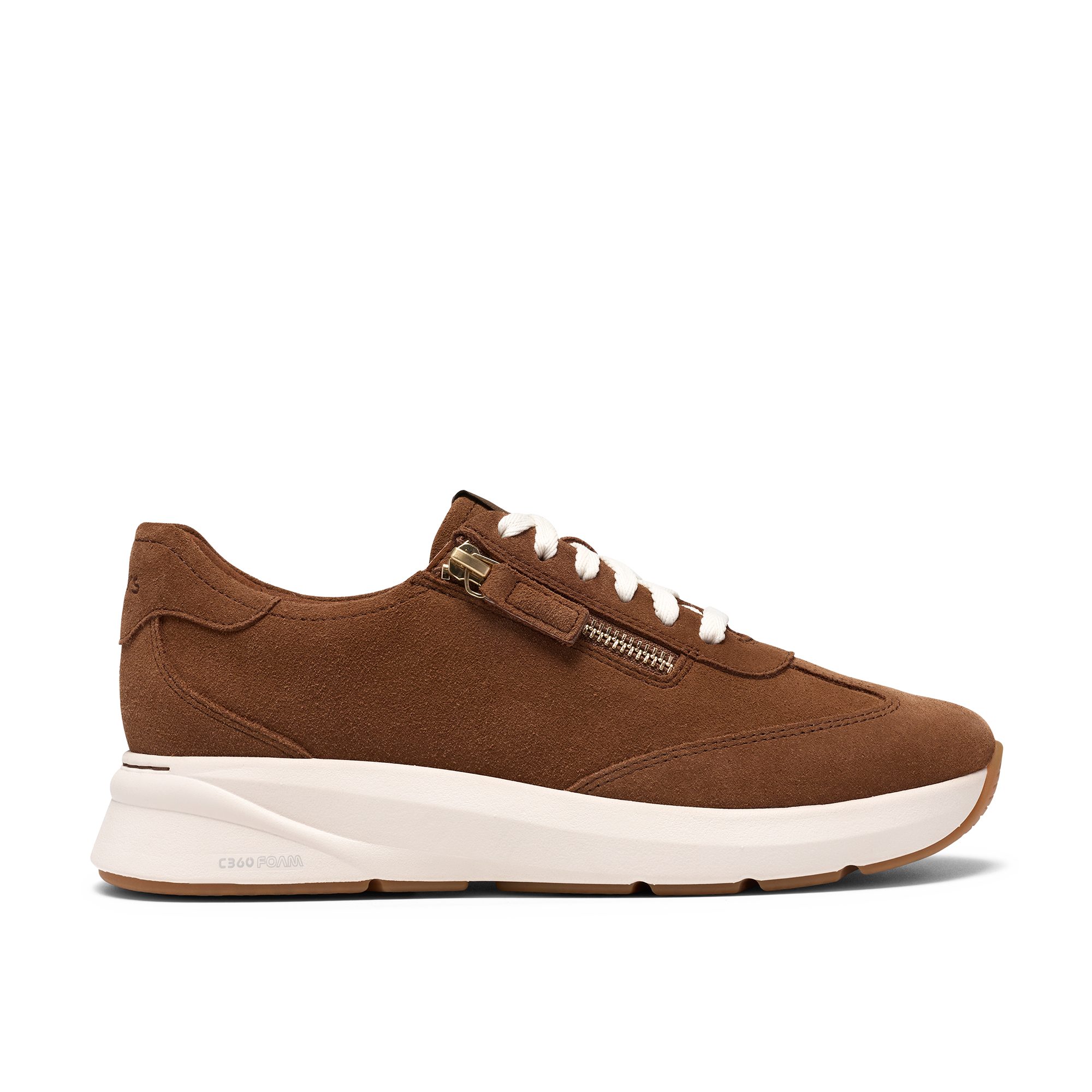 Clarks Clarks Code R Run 26327885 4, Sneaker, Braun, Damen Sneaker