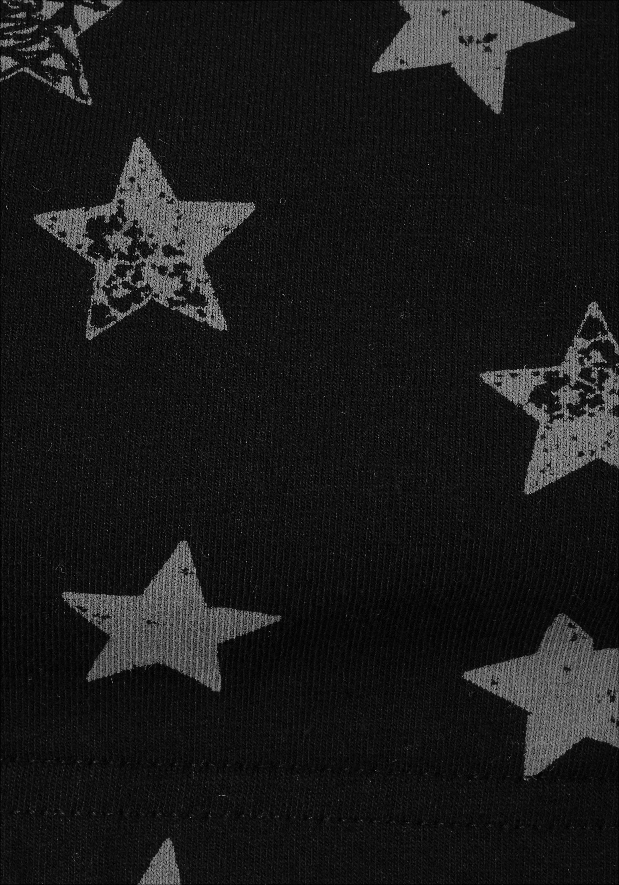 Tanktop Vivance Unterhemd mit Sternendruck, 2-St) (Packung,