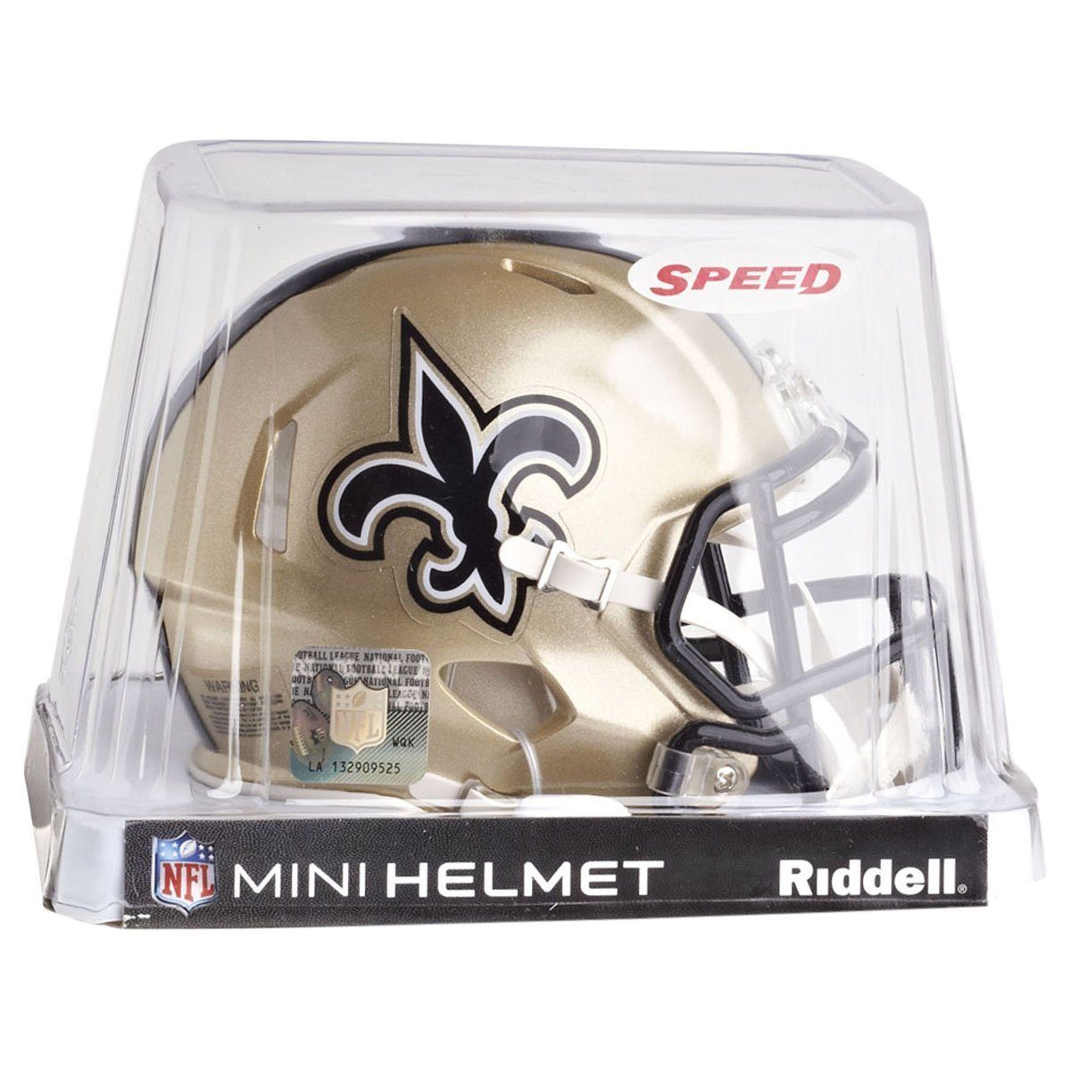 Riddell Sammelfigur Mini Football Helm NFL Speed New Orleans Saints