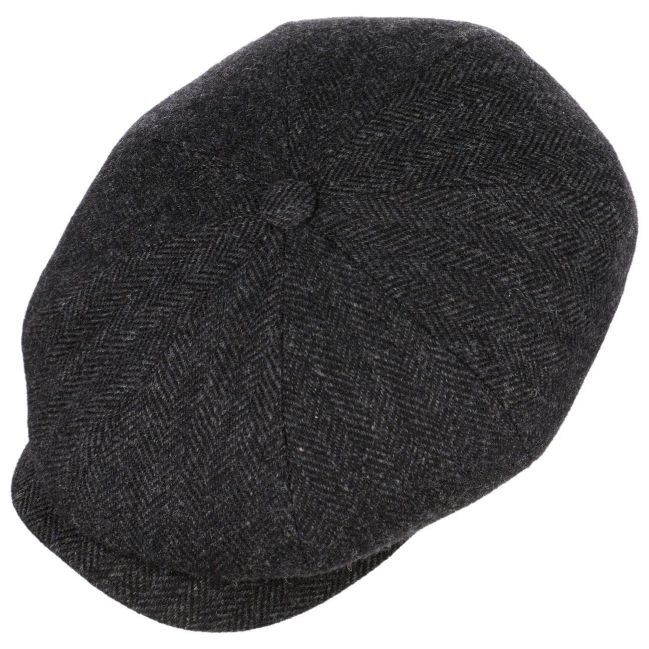 Made (1-St) EU schwarz-grau in Schirm, Cap Schirmmütze Flat the Stetson mit