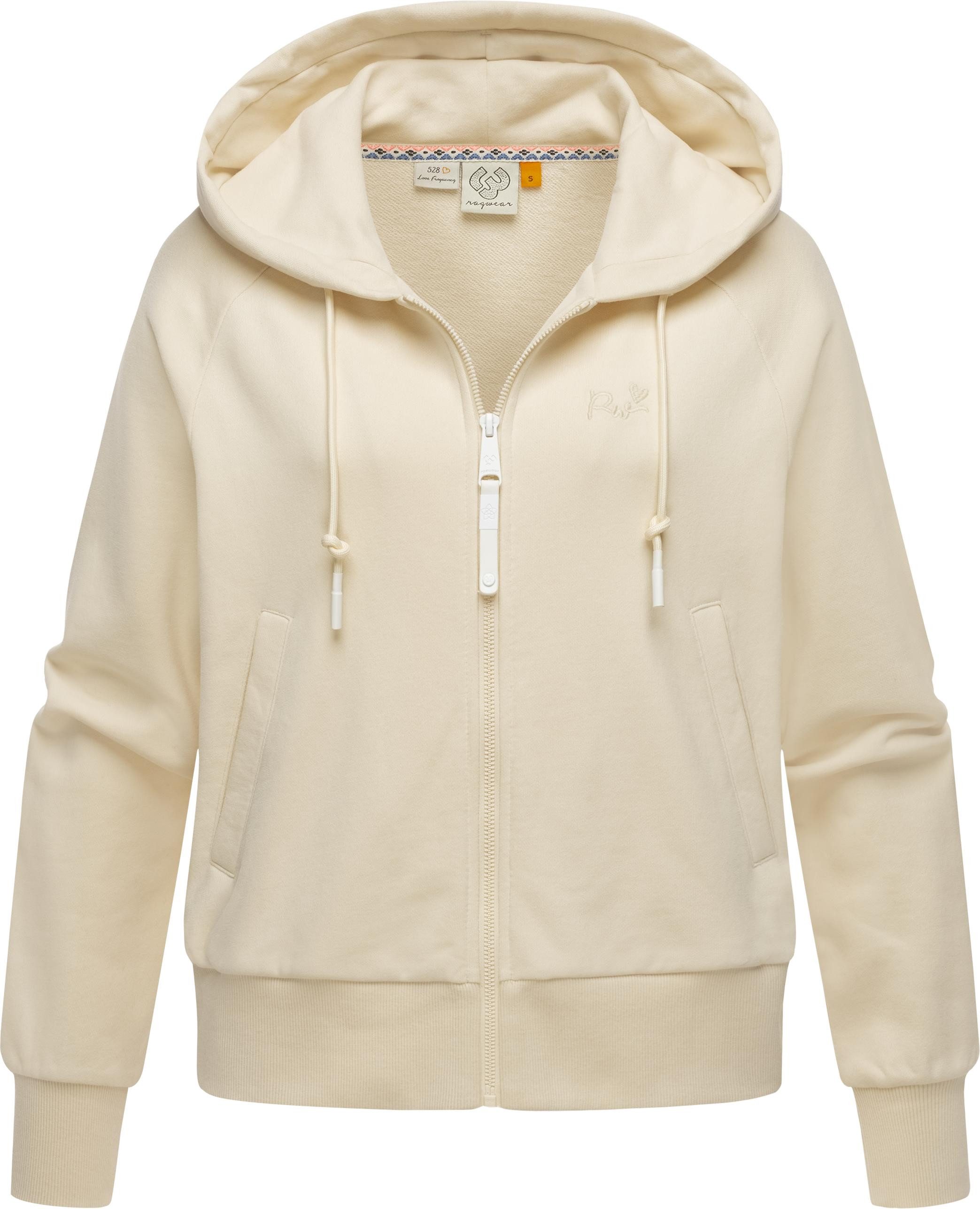 Ragwear Kapuzensweatjacke Taila modische Damen Sweatjacke mit Kapuze