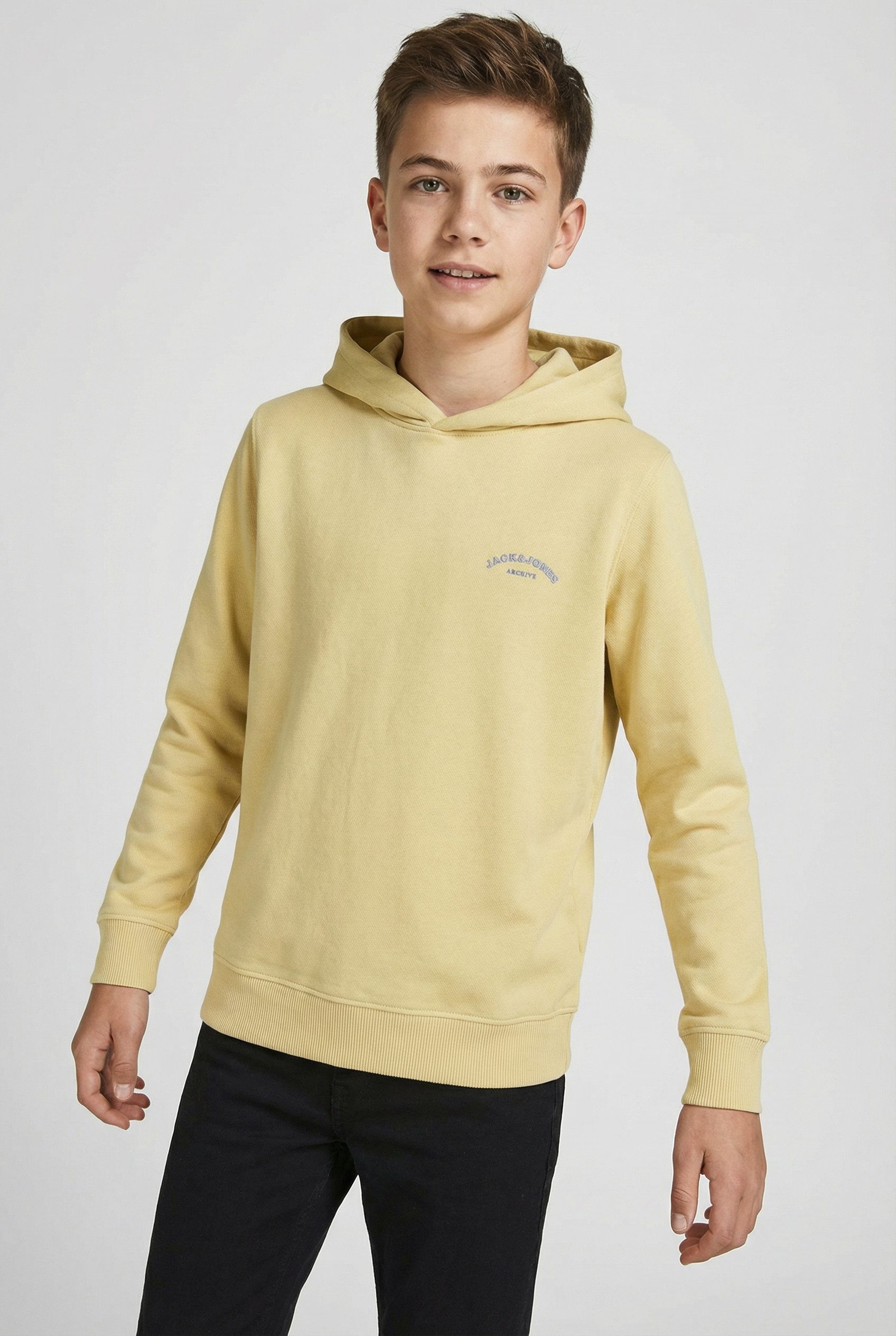 Jack & Jones Junior Kapuzensweatshirt JJCOLLEGE LOGO SWEAT HOOD JNR mit Logoprint