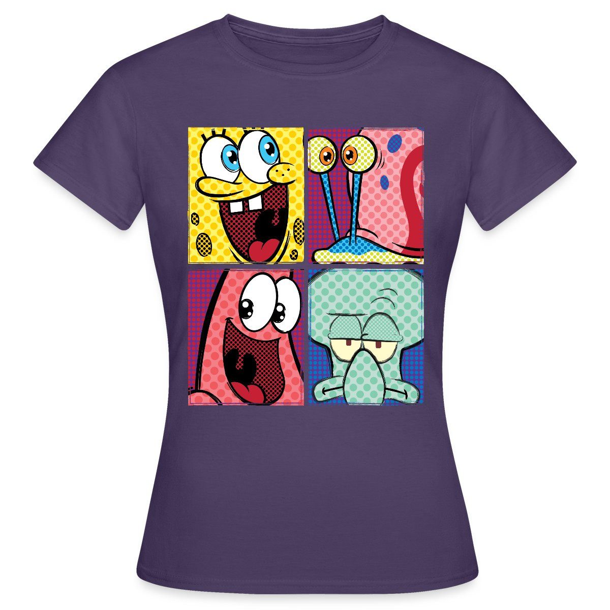 Spreadshirt T-Shirt SpongeBob Schwammkopf Patrick Gary günstig online kaufen