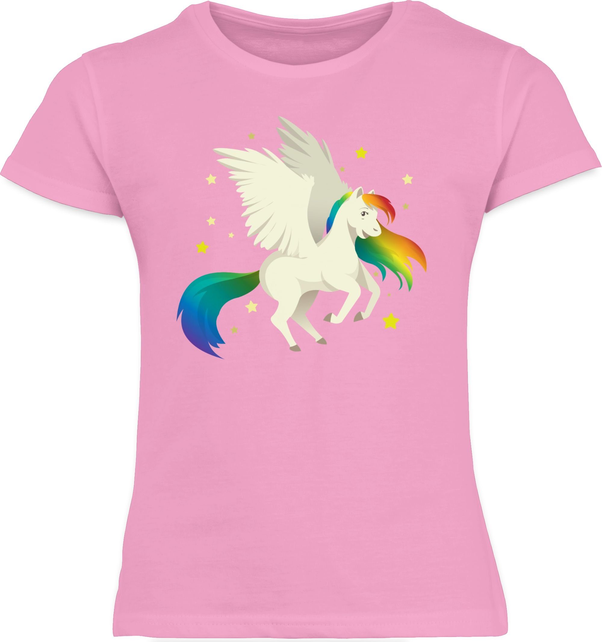 Rosa Co Kinderkleidung Shirtracer 2 und Pegasus T-Shirt