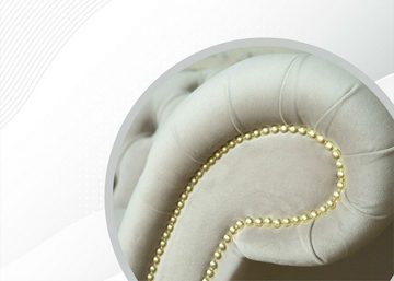 JVmoebel Chesterfield-Sofa, Klassische Möbel Chesterfield Sofa Couch Polster Sofas Couchen Textil