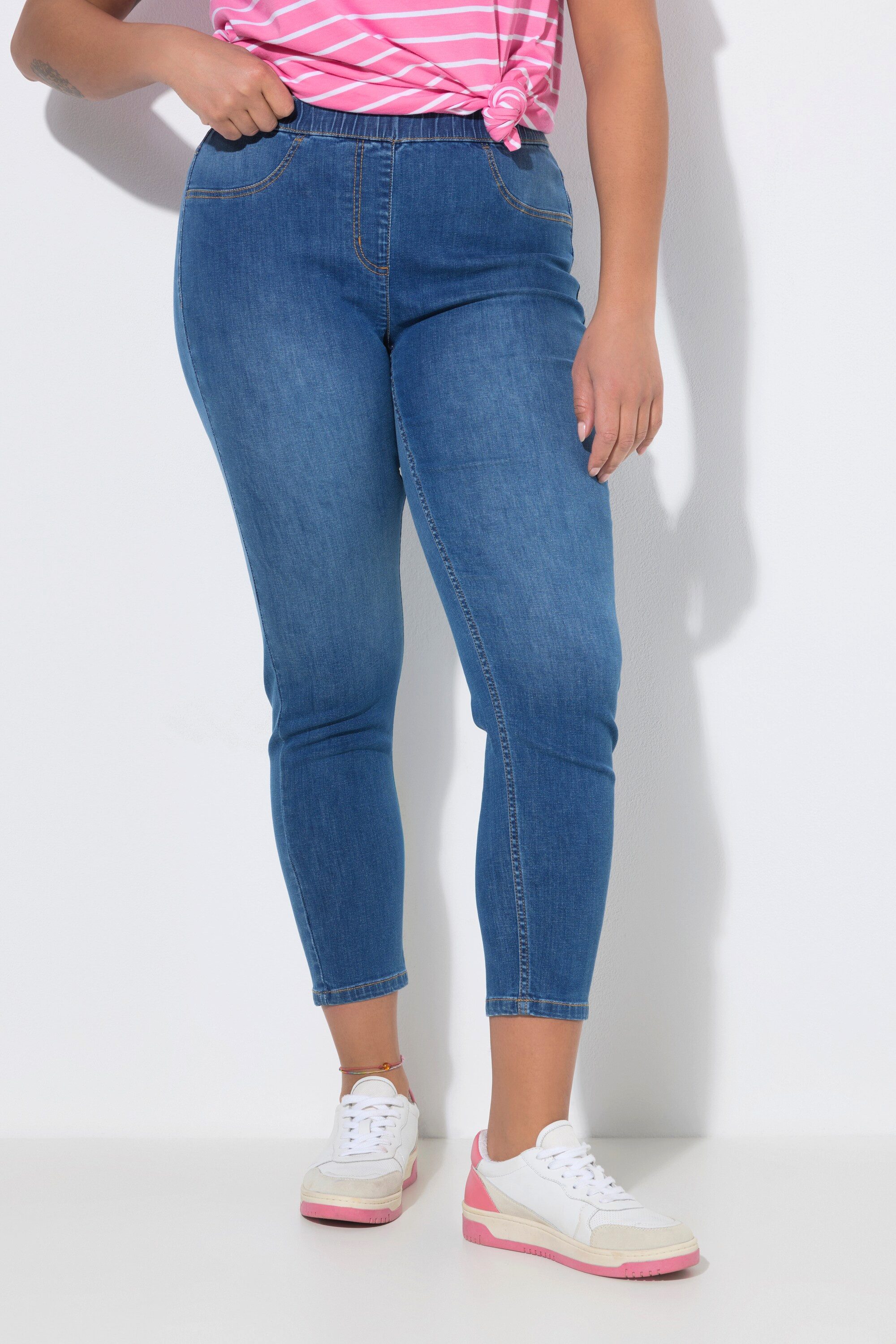 Angel of Style Jeggings Julia körpernah Denimlook Elastikbund