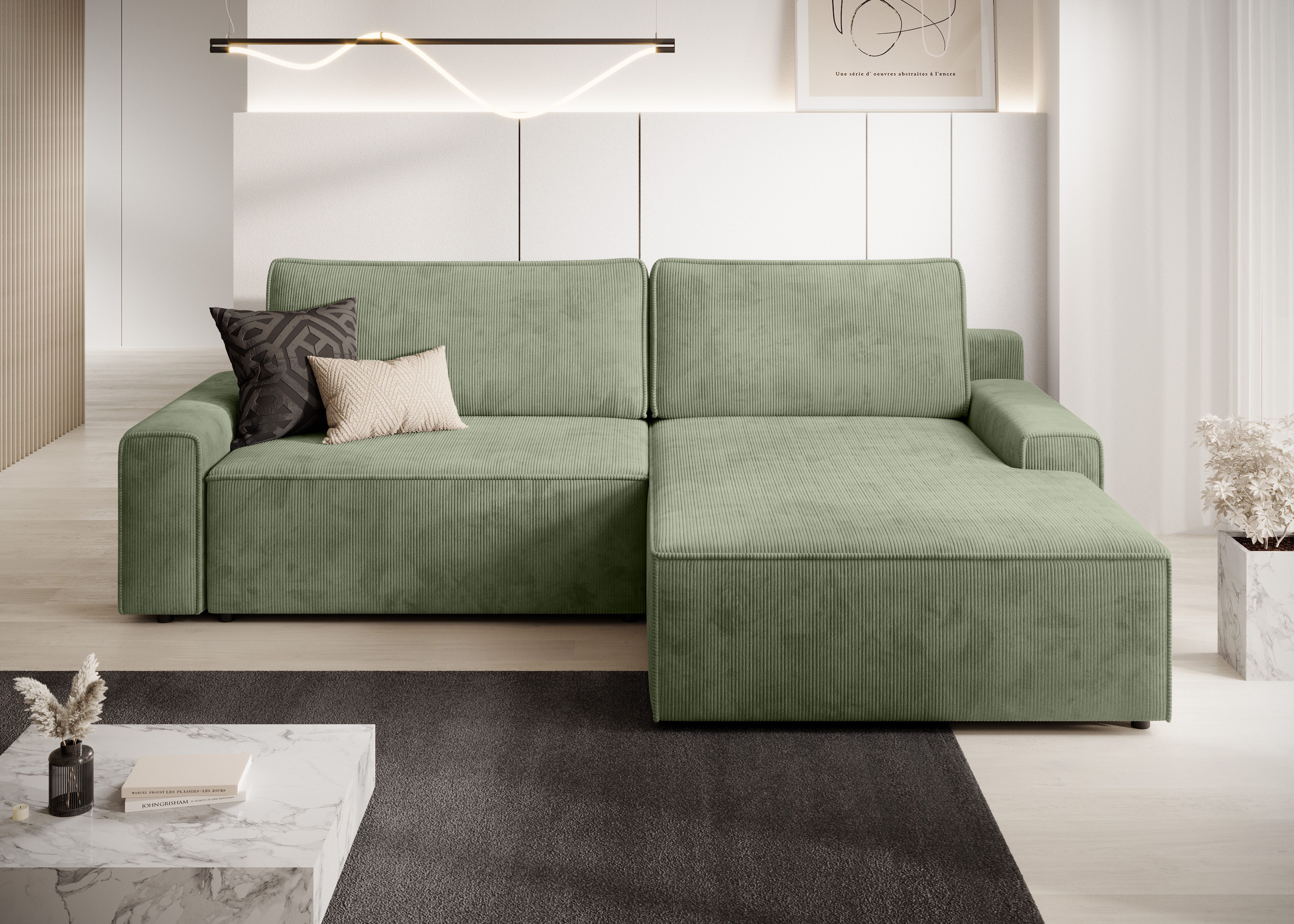 TRENDMANUFAKTUR Ecksofa Challenge, Schlafsofa mit Bettkasten, günstig online kaufen