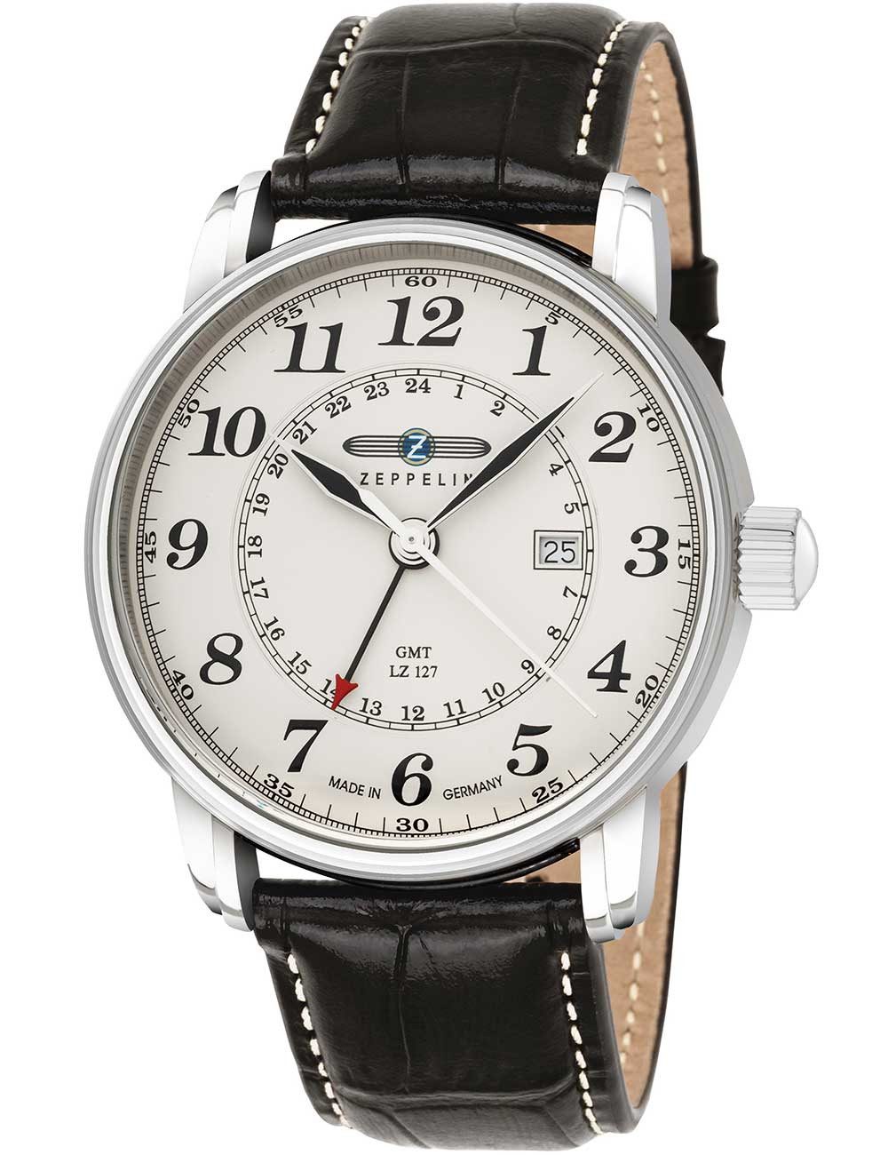 ZEPPELIN Quarzuhr Zeppelin 7642-5 LZ-127 Herrenuhr 42mm 5ATM Zeppelin 7642- günstig online kaufen