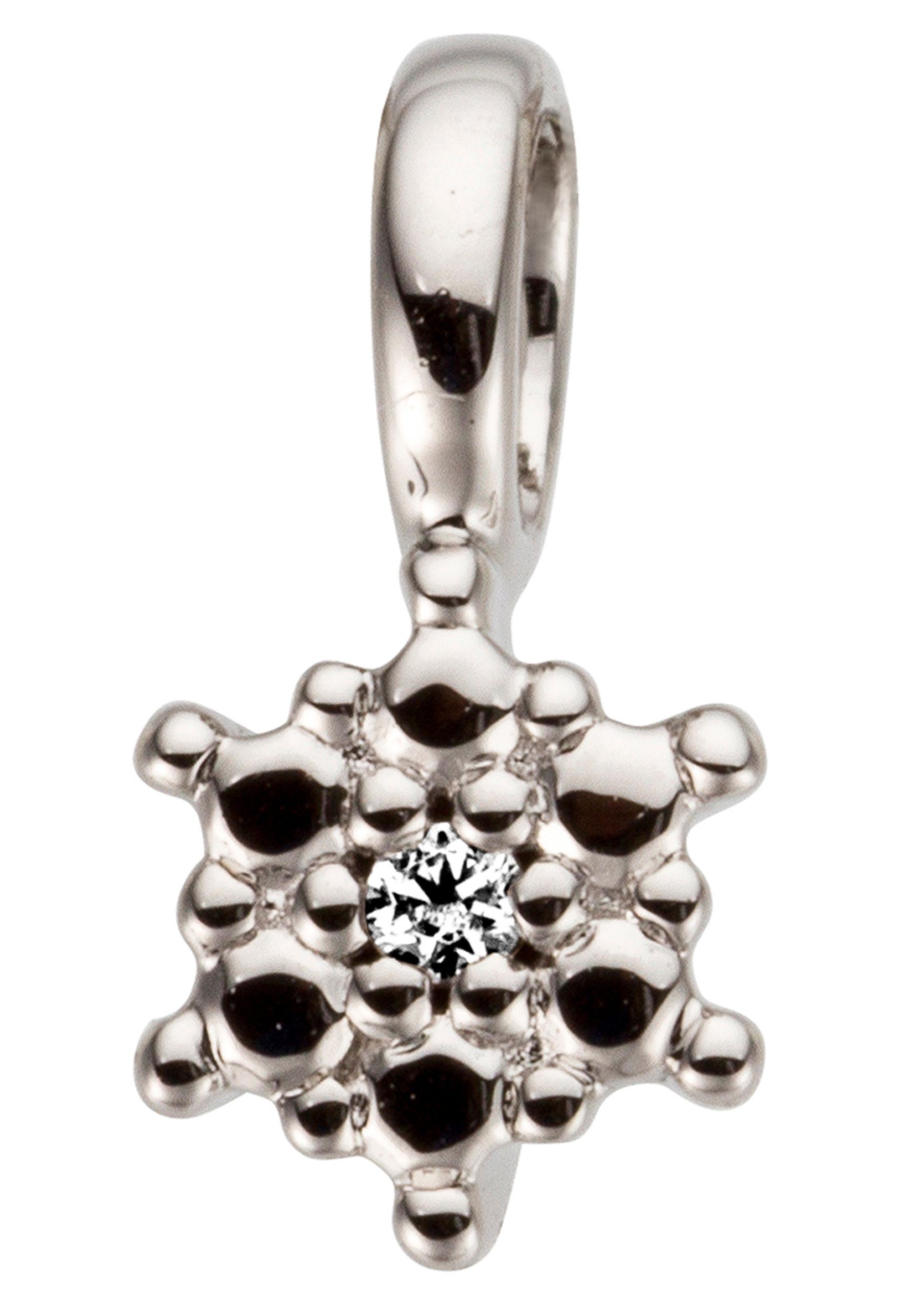 Kettenanhänger Kleiner Anhänger 9 mm mit Diamant
