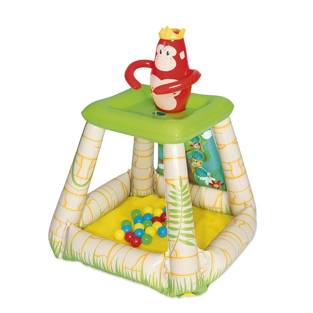 Bestway Aufblasbares Bällebad Up, In & Over™ "Dschungel" 89 x 86 x 107 cm