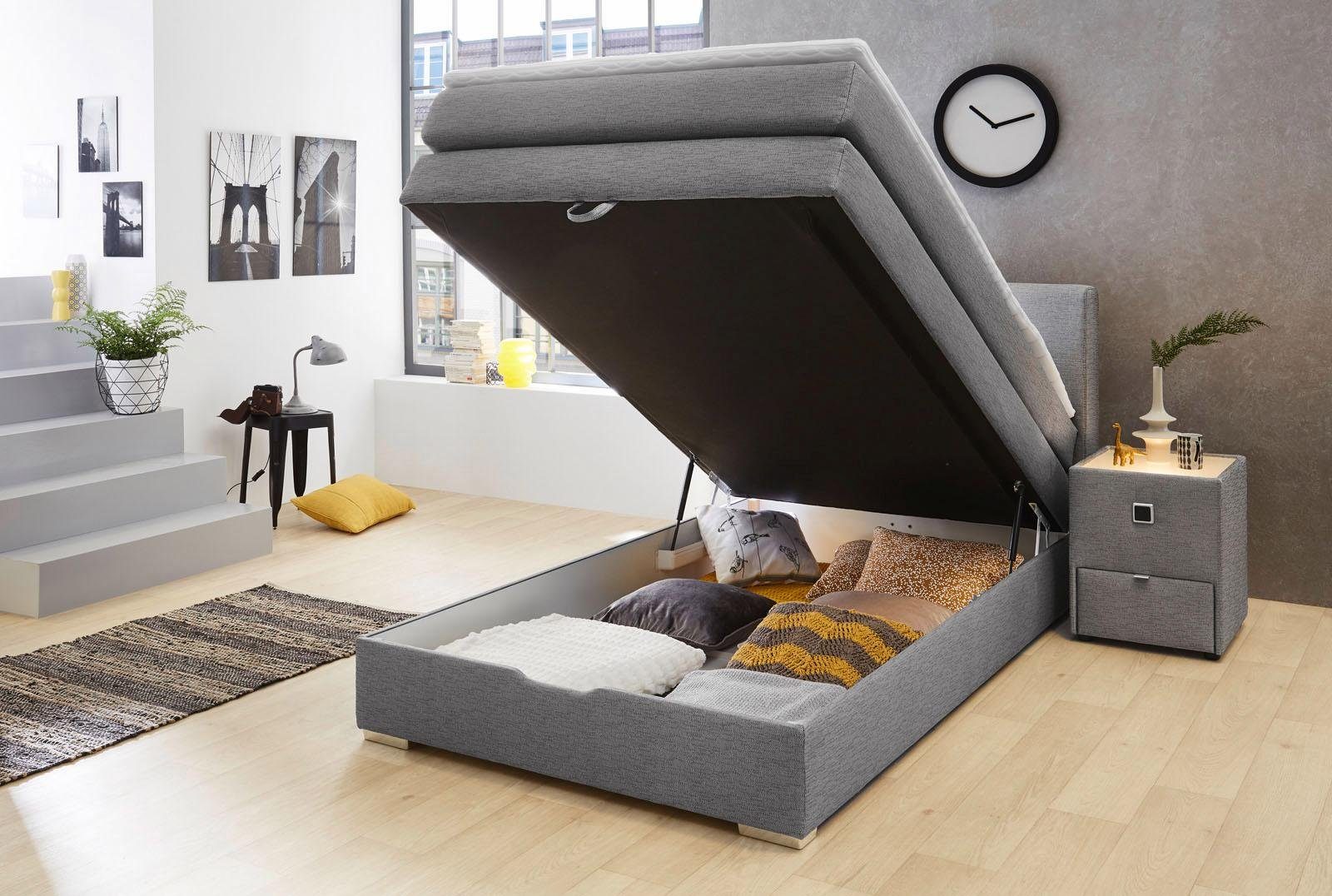 Jockenhöfer Gruppe Boxspringbett Eve, mit Bettkasten, günstig online kaufen