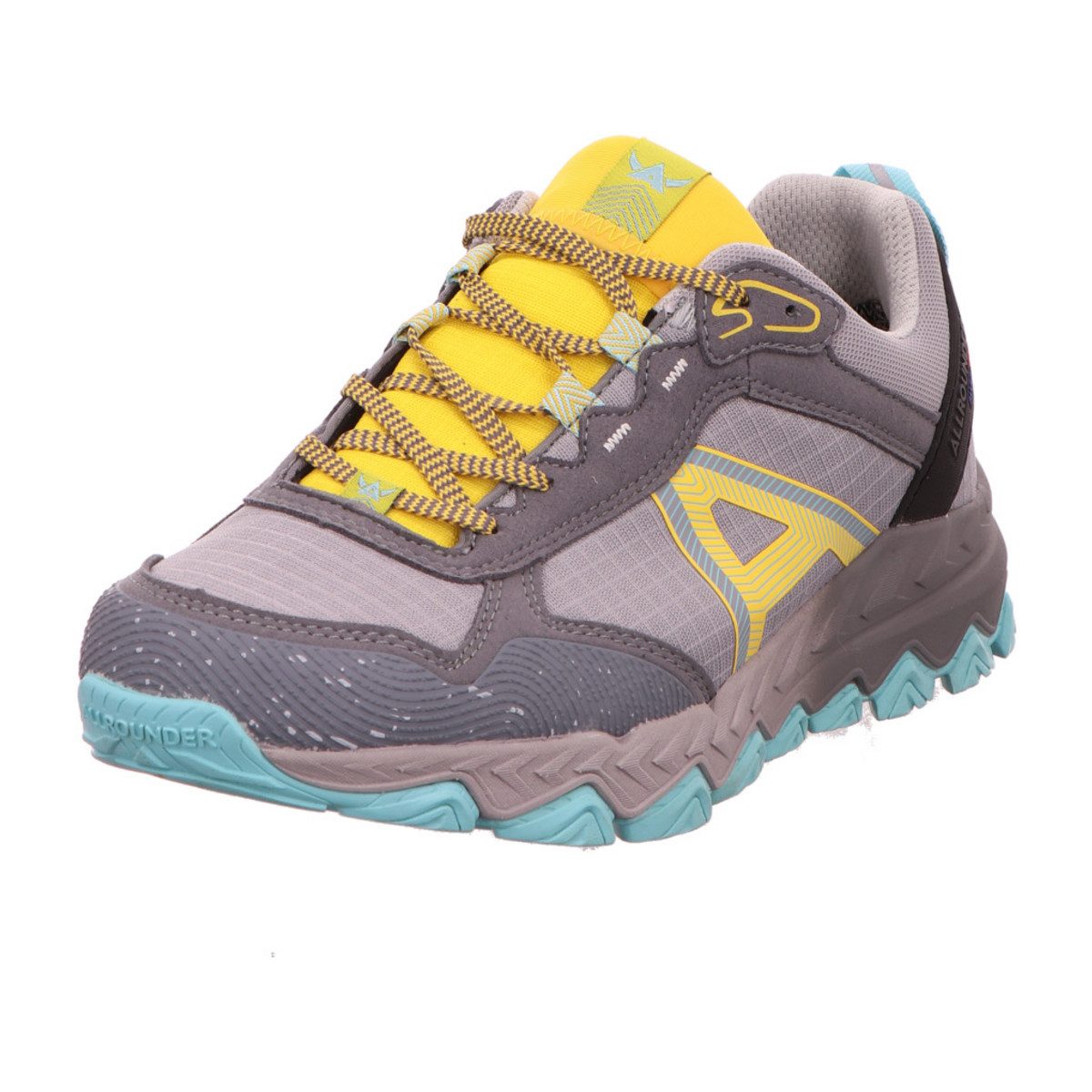 Freizeit Schnürer für Damen in grau Sneaker