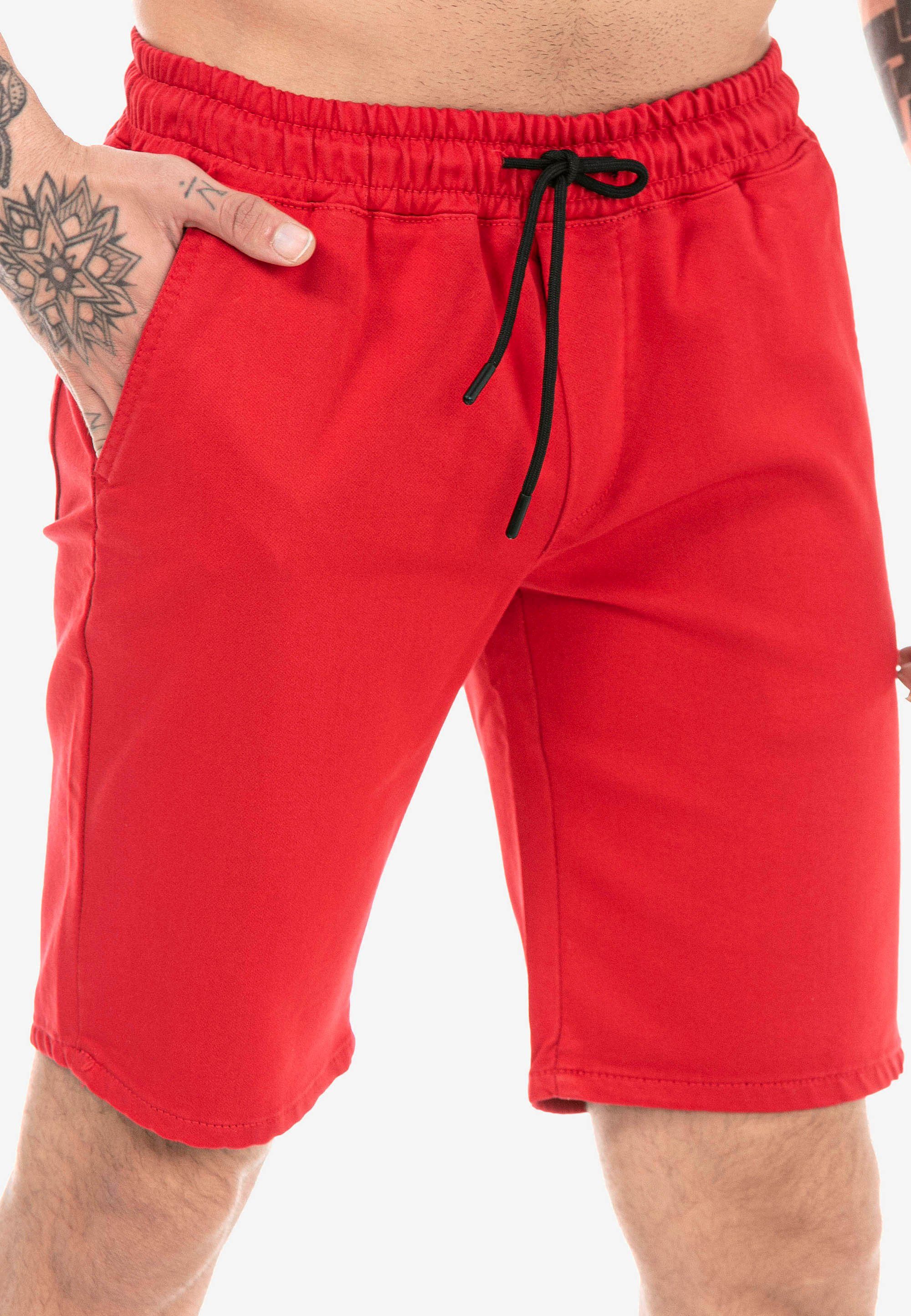 praktischem rot Hastings mit Kordelzug Shorts RedBridge