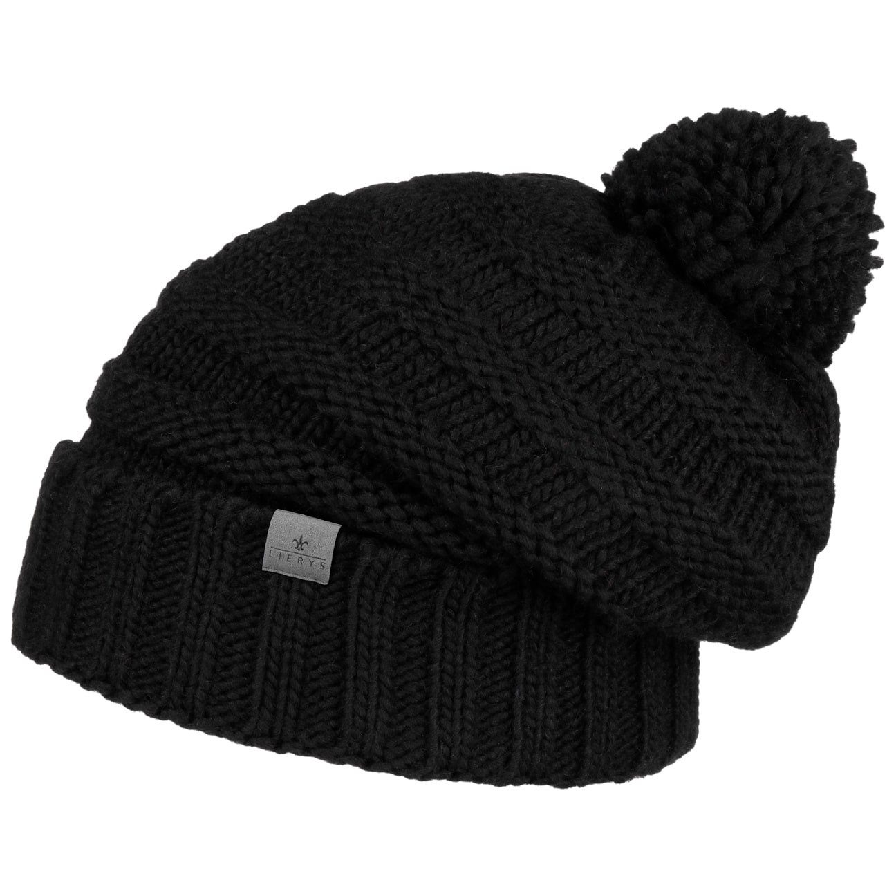 Lierys Bommelmütze (1-St) Beanie mit Umschlag, günstig online kaufen
