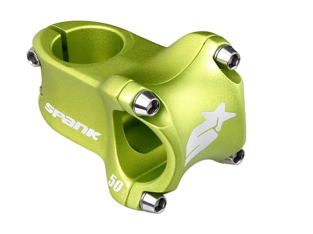 SPANK Fahrradlenker Spank Spike Race 2.0 Vorbau 31.8mm shotpeen green 35