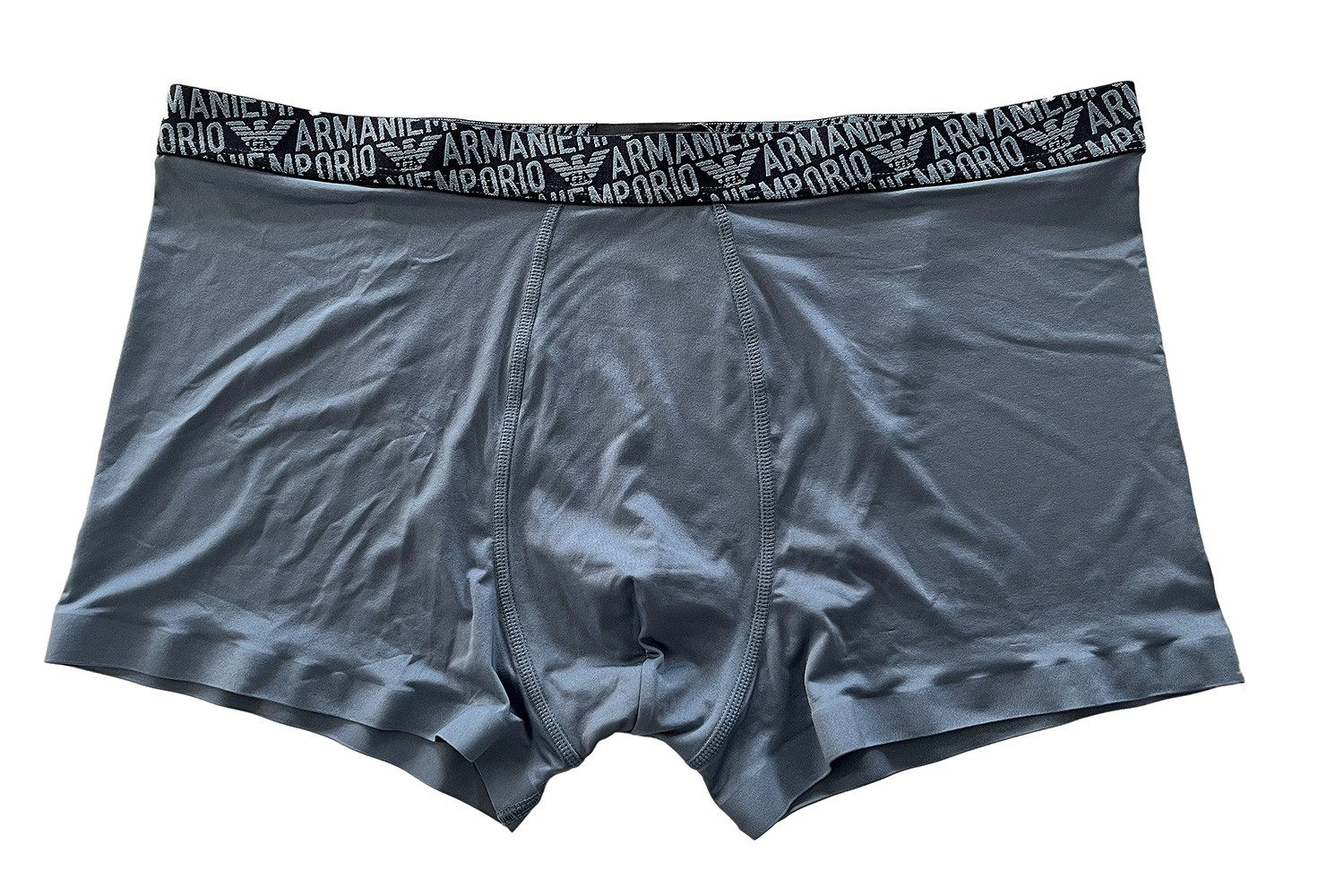 Emporio Armani Trunk 4F719 Mikrofaser (1-St) Unterhose Herren mit Logobund - figurbetont
