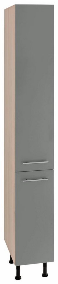 OPTIFIT Apothekerschrank Bern 30 cm breit, 212 cm hoch, mit  höhenverstellbaren Stellfüßen