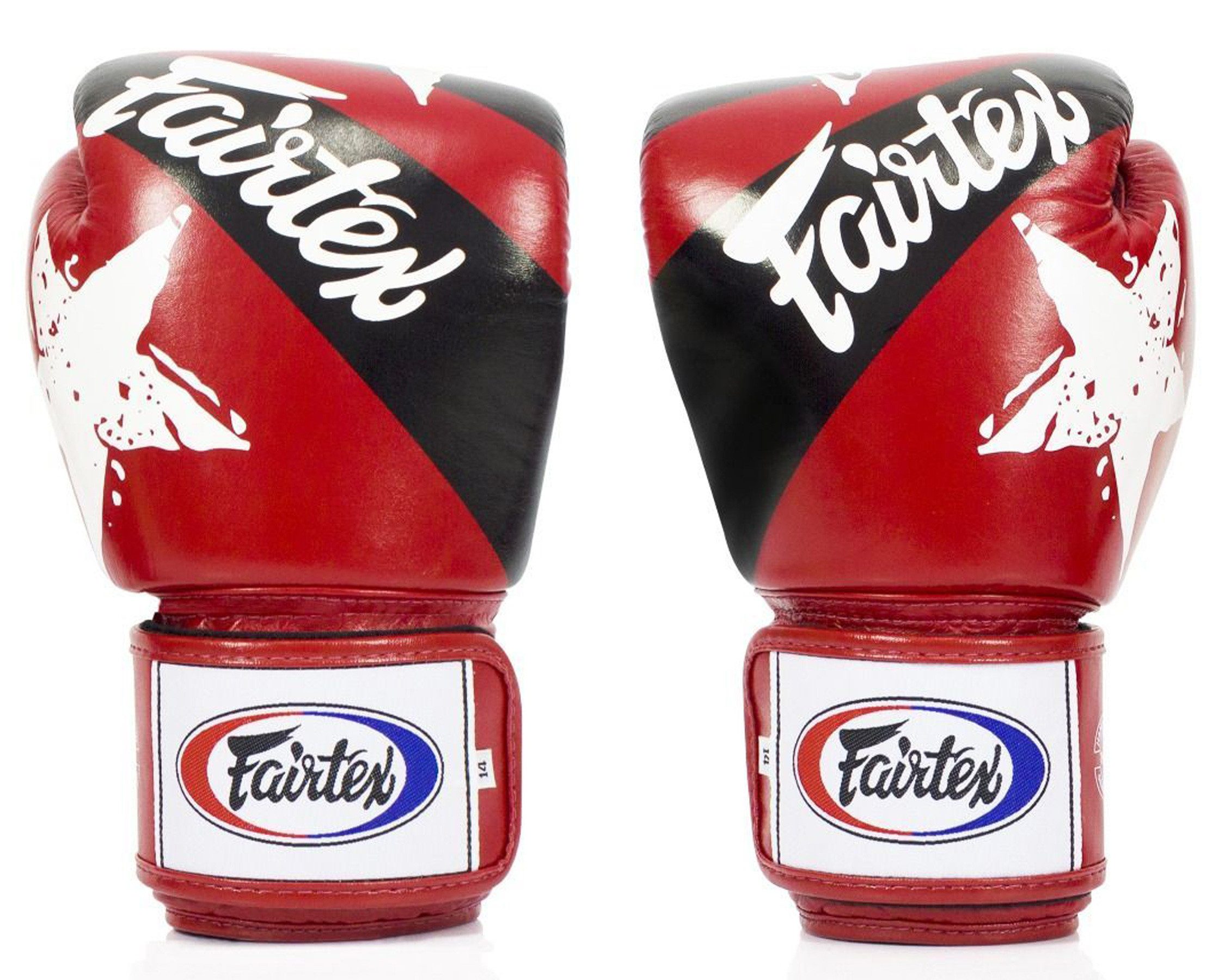 Fairtex Kickboxhandschuhe Fairtex BGV1-N Leder Boxhandschuhe günstig online kaufen