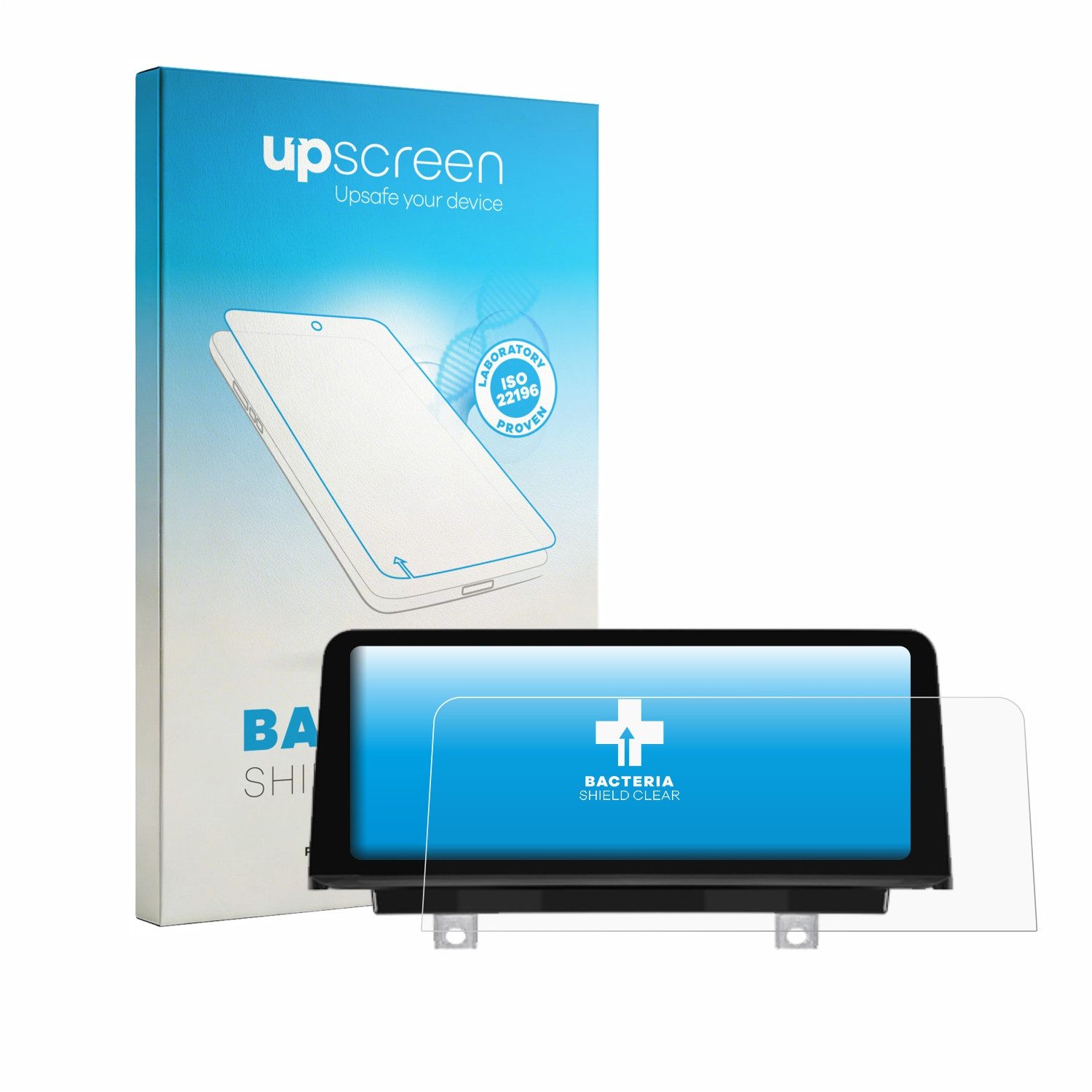 upscreen Displayschutzfolie Schutzfolie für PEMP (9213) BMW F30 F36 F80 F82 10.25", Displayschutz Schutz Folie Klar antibakteriell