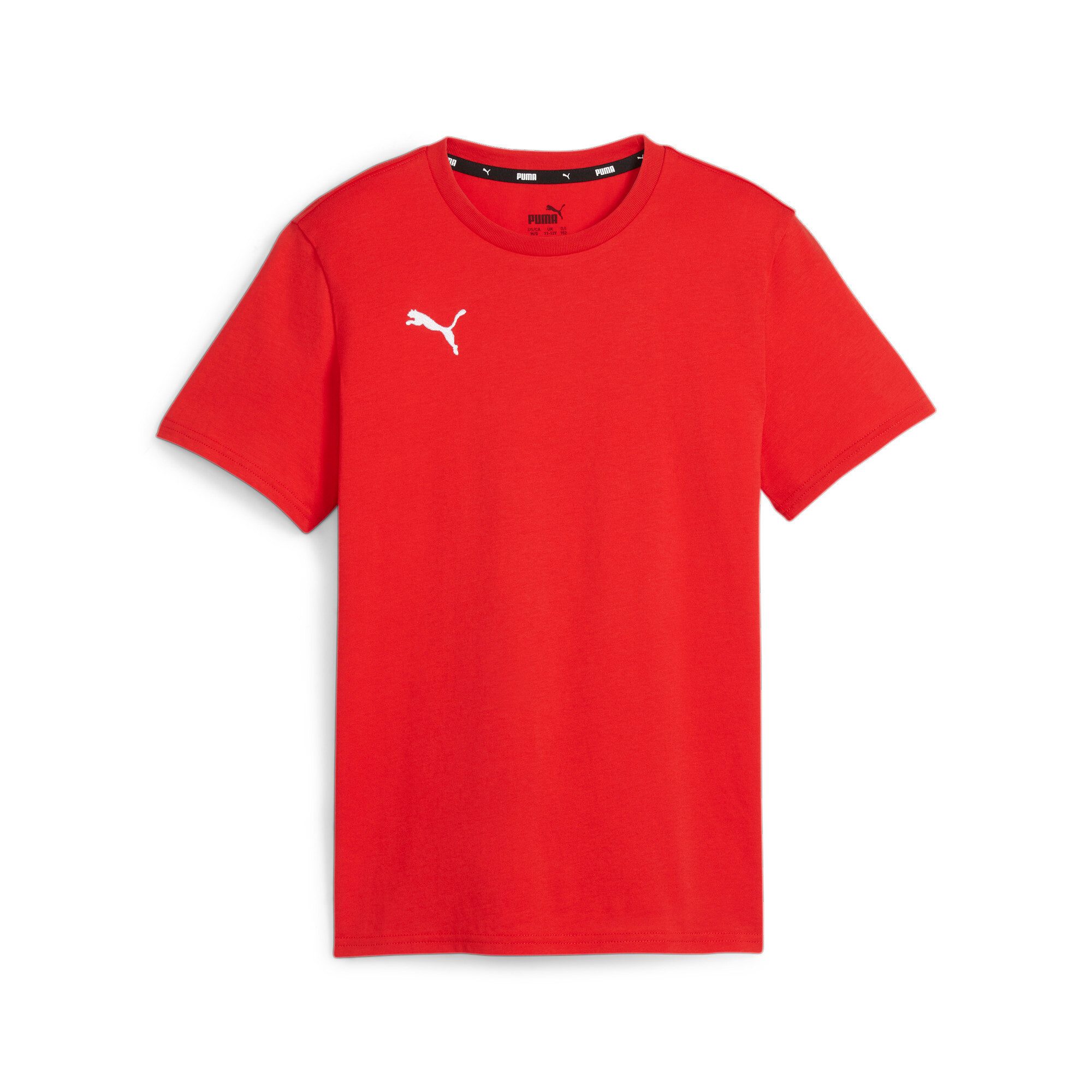 PUMA Trainingsshirt TEAMGOAL CASUALS TEE JR für Jugendliche, Kurzarm, für sportliche Aktivitäten