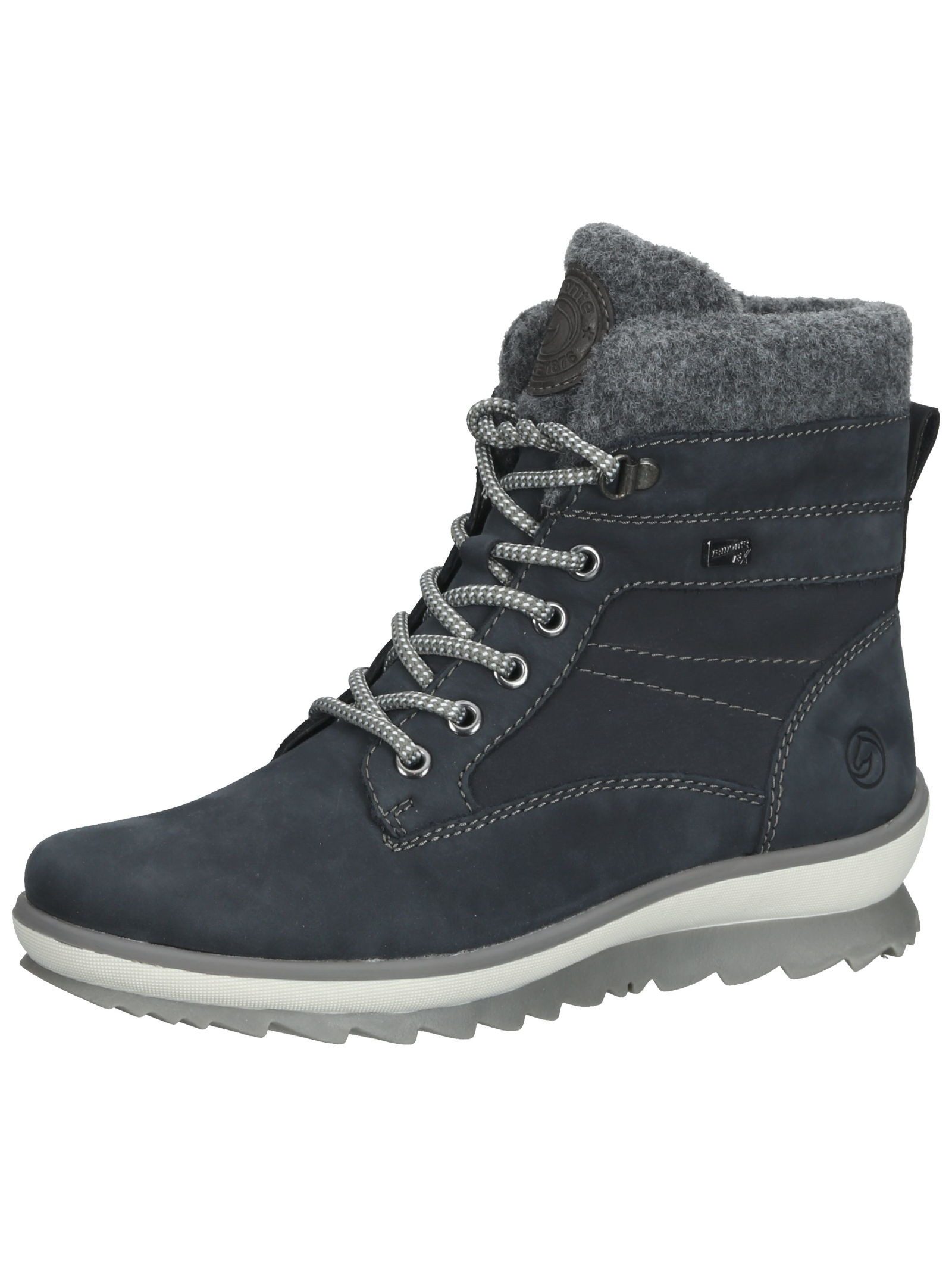 Stiefelette Leder Schnürstiefelette