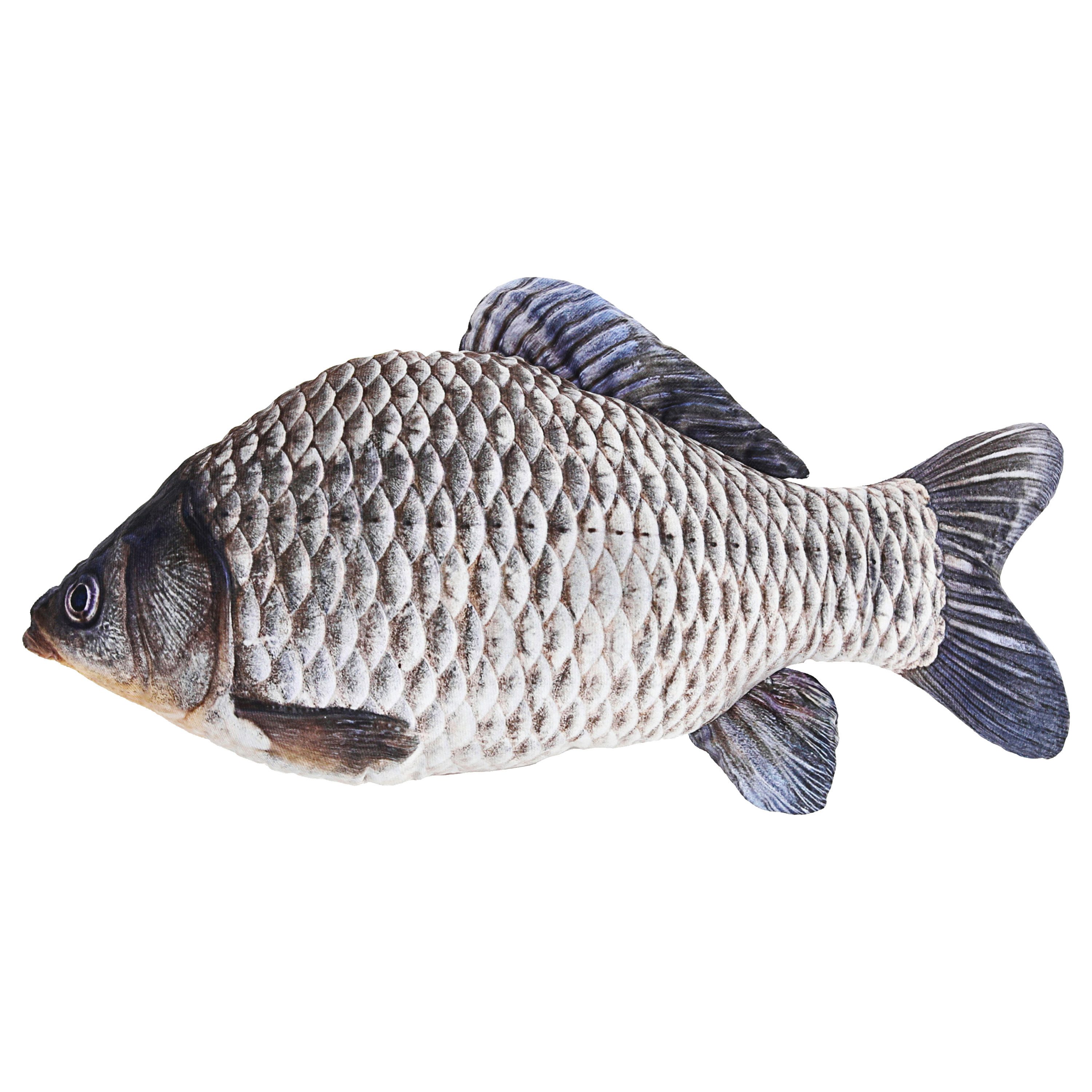 CEPEWA Dekokissen Kissen Fisch Shape 62x30x12cm Polyester bedruckt Fischform Fotodruck