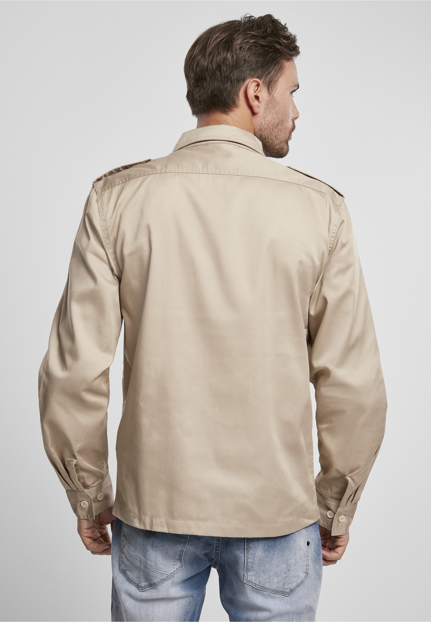 Brandit Langarmhemd Brandit Herren US Shirt (1-tlg)