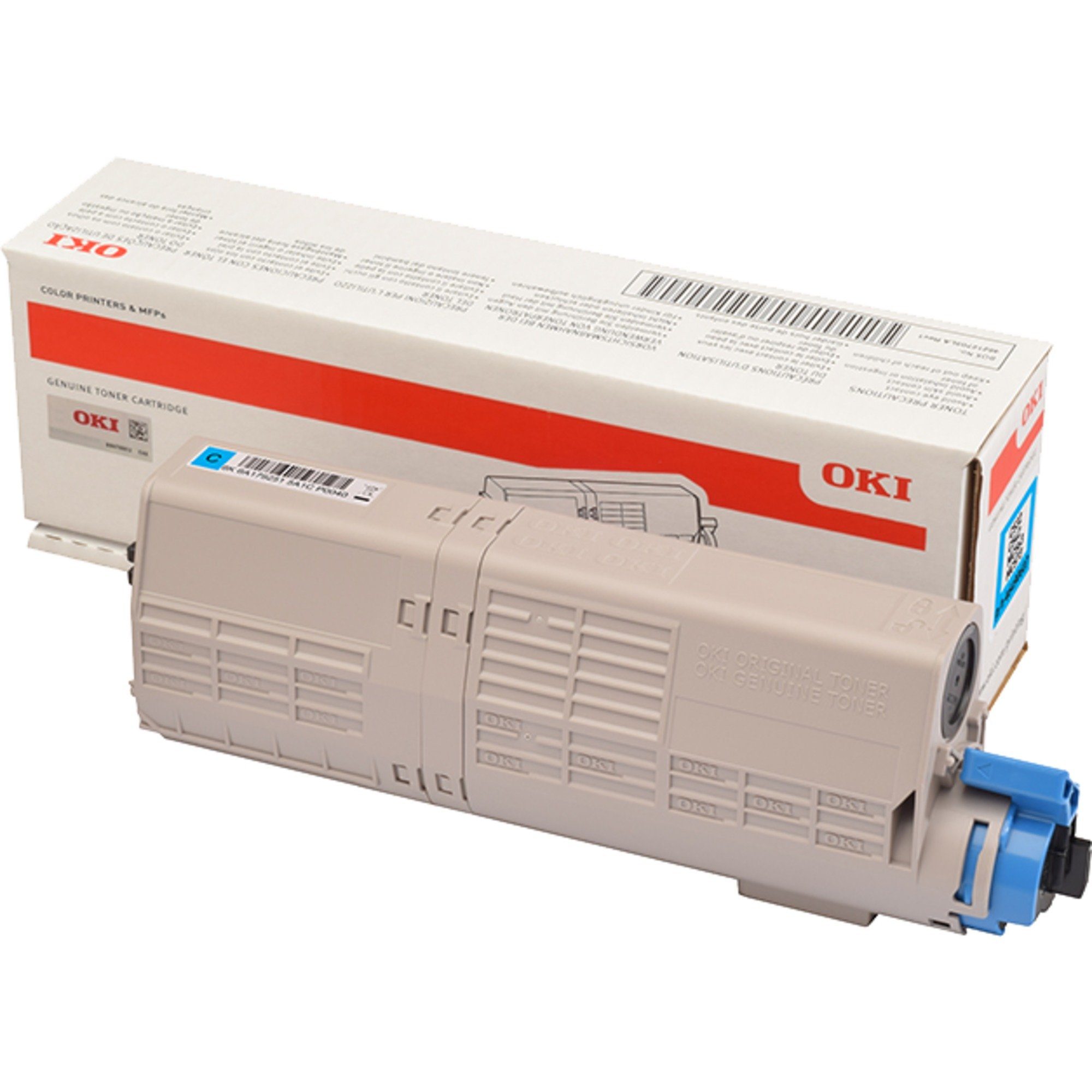 OKI Tonerkartusche OKI Toner cyan 46490607