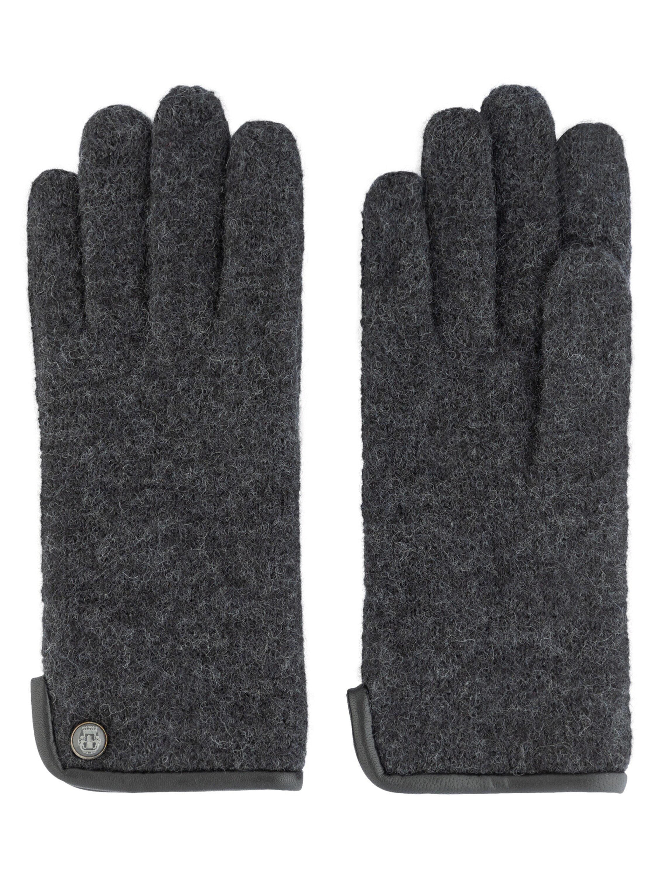 Roeckl Lederhandschuhe FELTED WOOL (1-St) günstig online kaufen