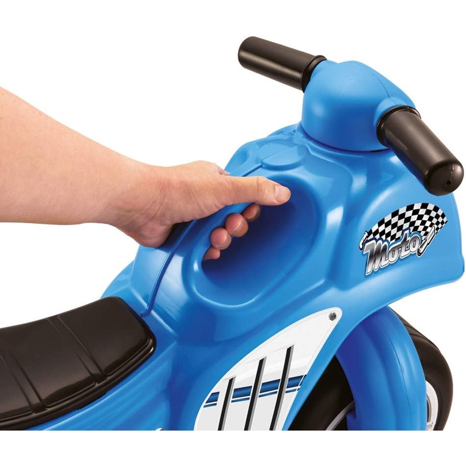 DOLU Rutscher 8029 MY FIRST MOTO - Kinder Motorrad, blau – Bild 2 von 3