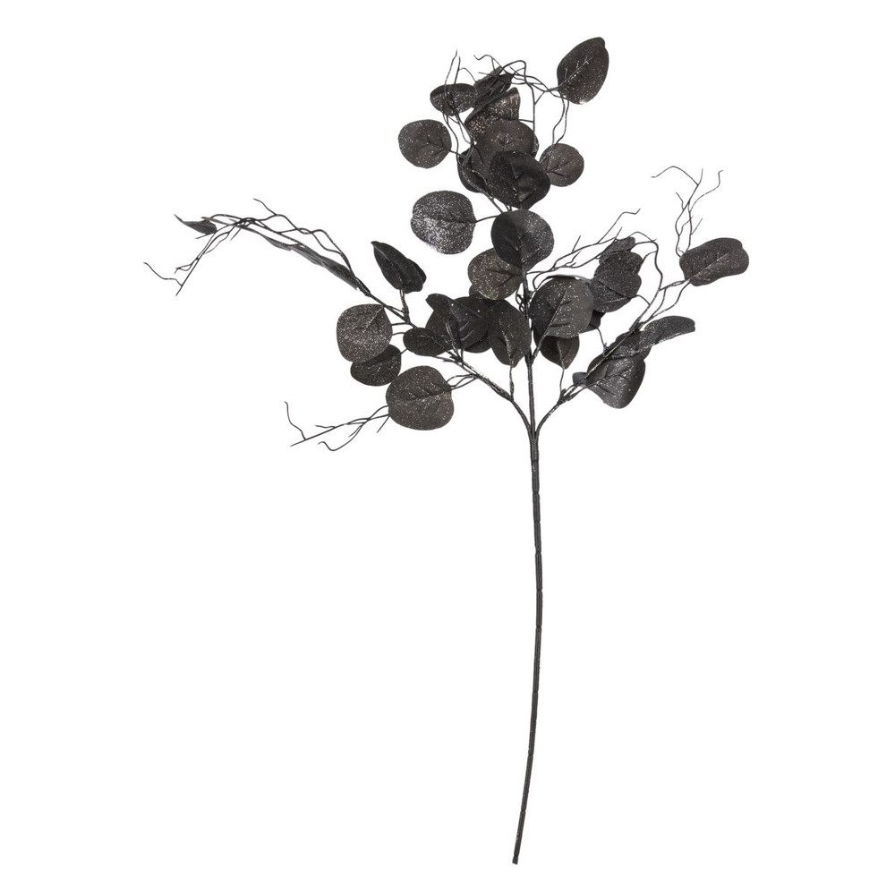 MICA Dekovase Eukalyptuszweig - schwarz/silber - günstig online kaufen