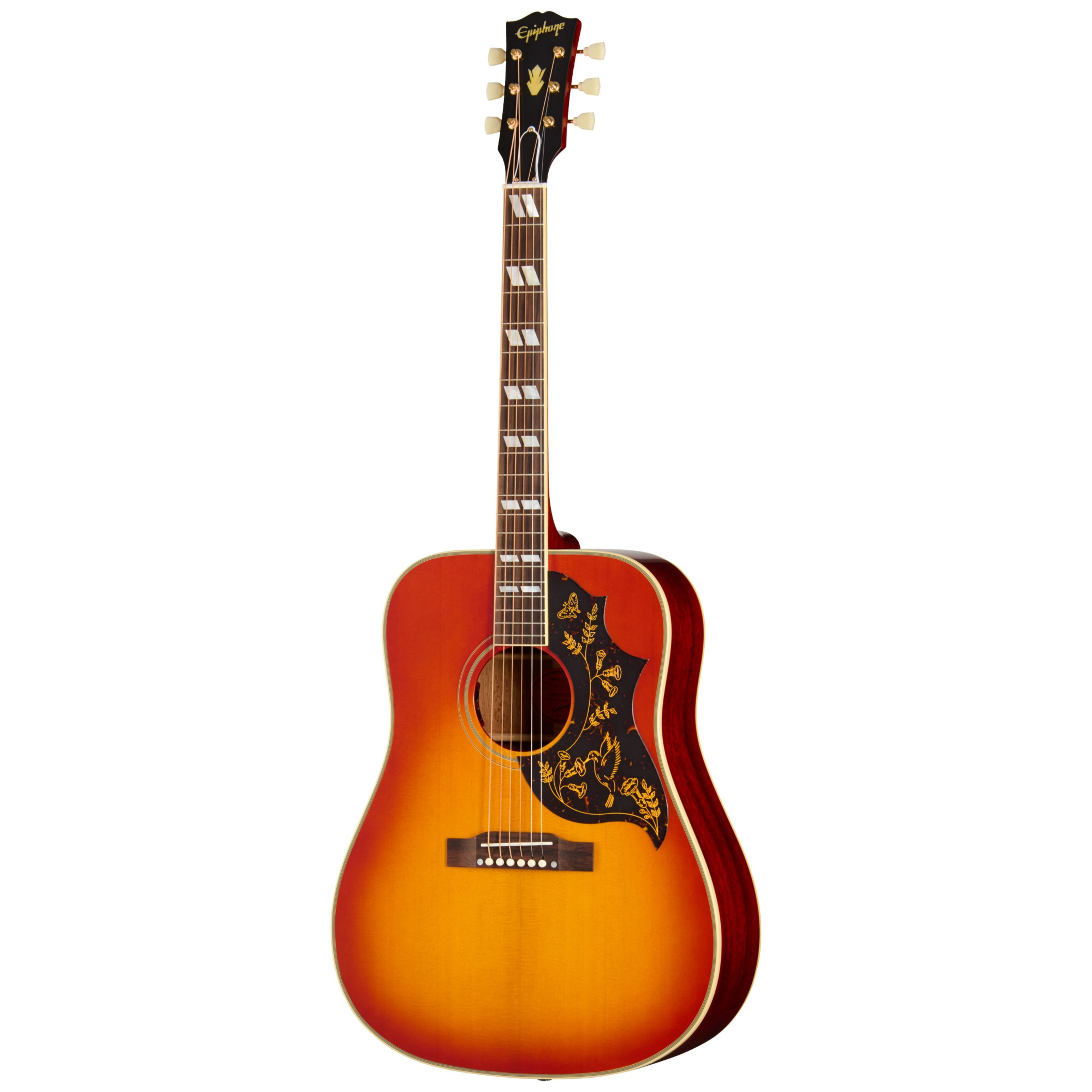 Epiphone Westerngitarre, Westerngitarren, Dreadnought Gitarren, 1960 Hummingbird Reissue - Westerngitarre