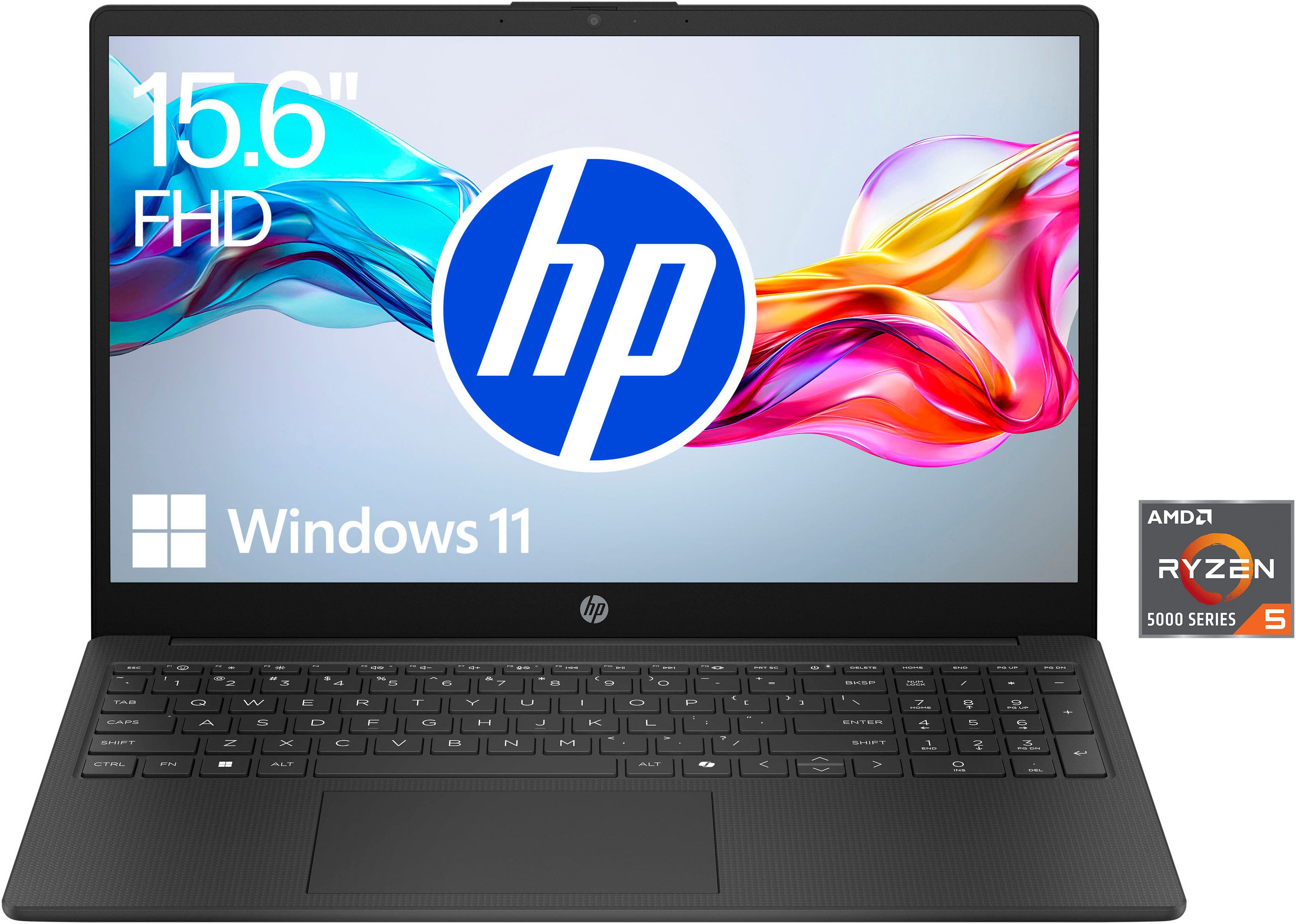 HP 15-fc0262ng Notebook (39,6 cm/15,6 Zoll, AMD Ryzen 5 5625U, Radeon Graphics, 1000 GB SSD)