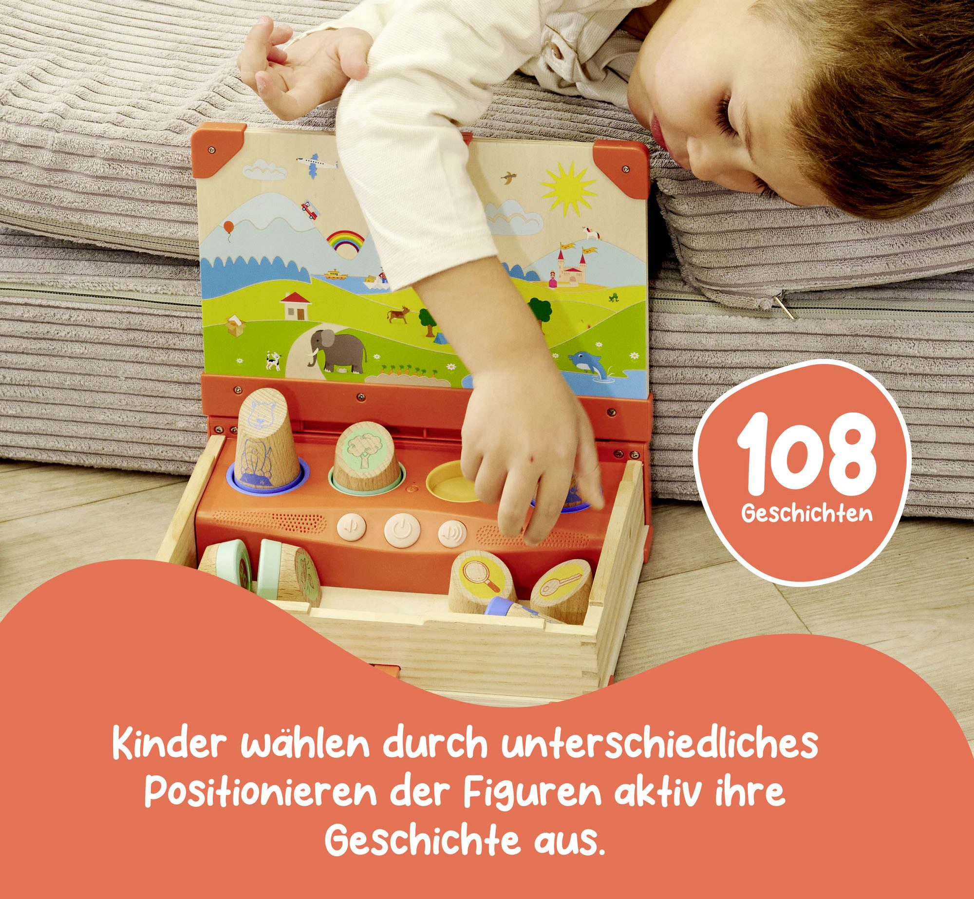 Eichhorn Lernspielzeug LiLUMi - Dein interaktives Hörbuch (12-St)