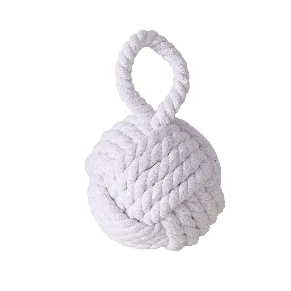 BOLTZE GRUPPE GmbH Türstopper Türstopper Zuber Jute Textil H/Ø 23/15 cm weiß natur Stückpreis
